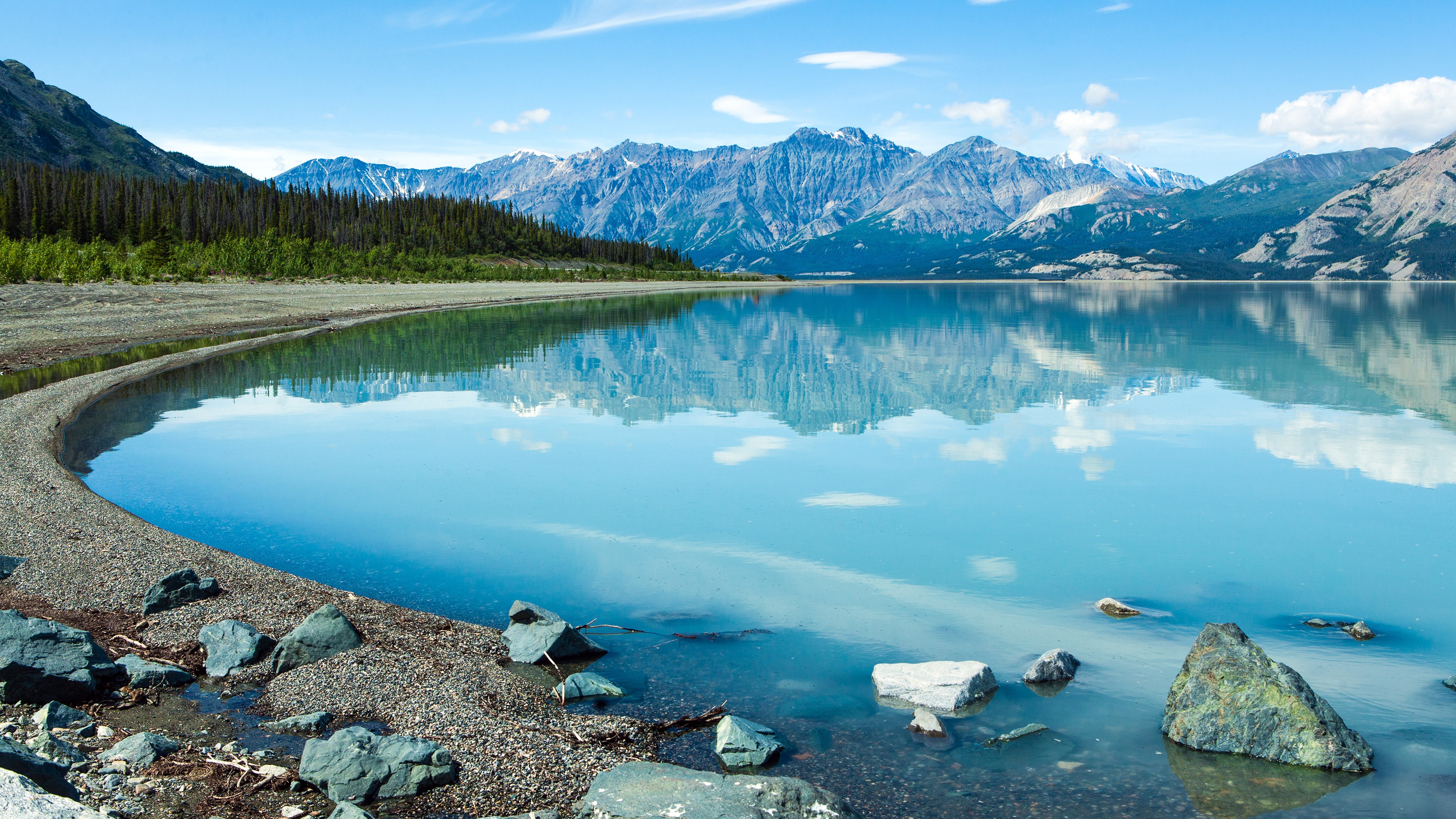 Wallpaper / canada, nature, world, beautiful places, reflection, 4k free download