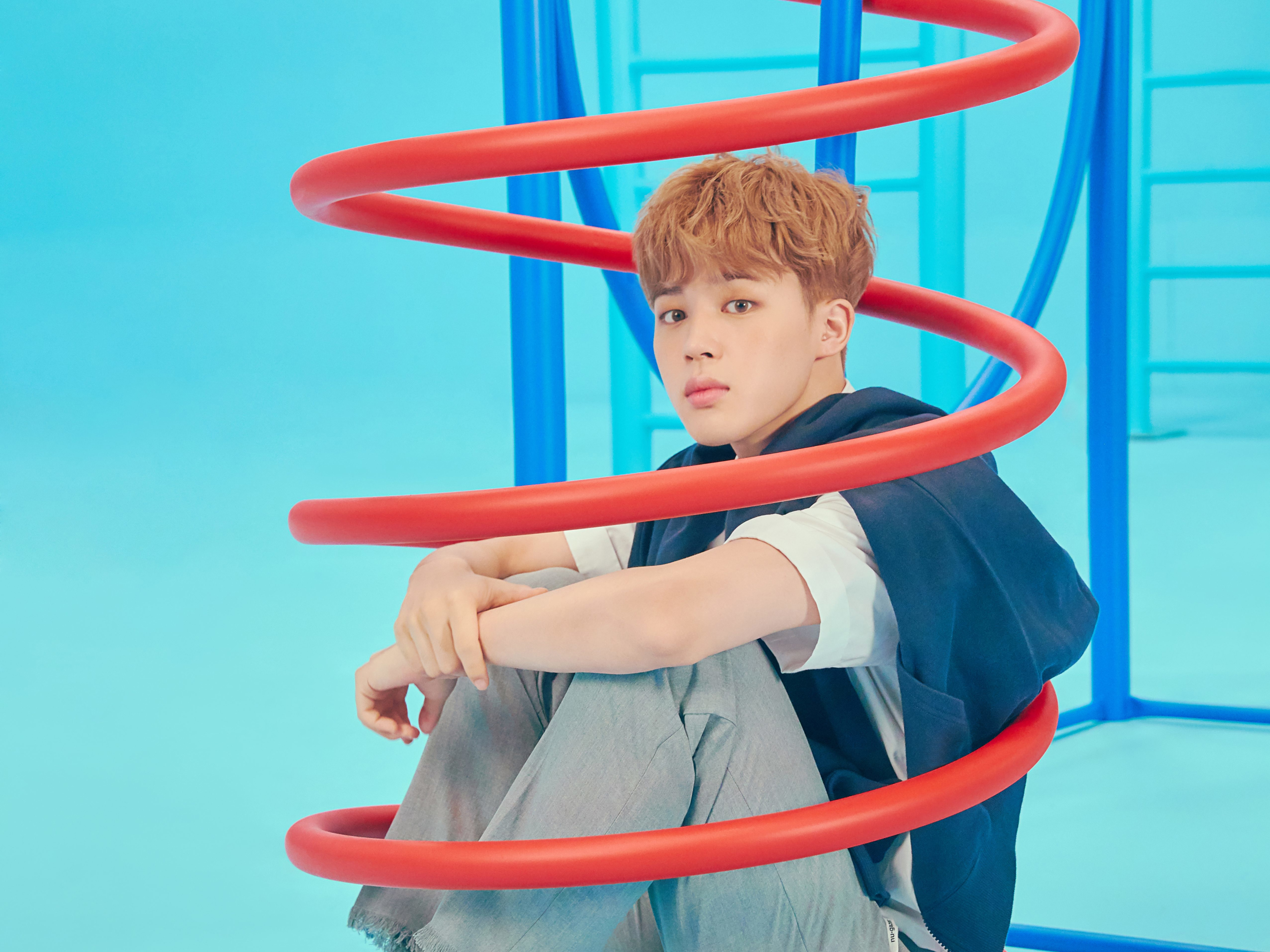 Jimin Wallpaper 4K, K Pop Idol, BTS