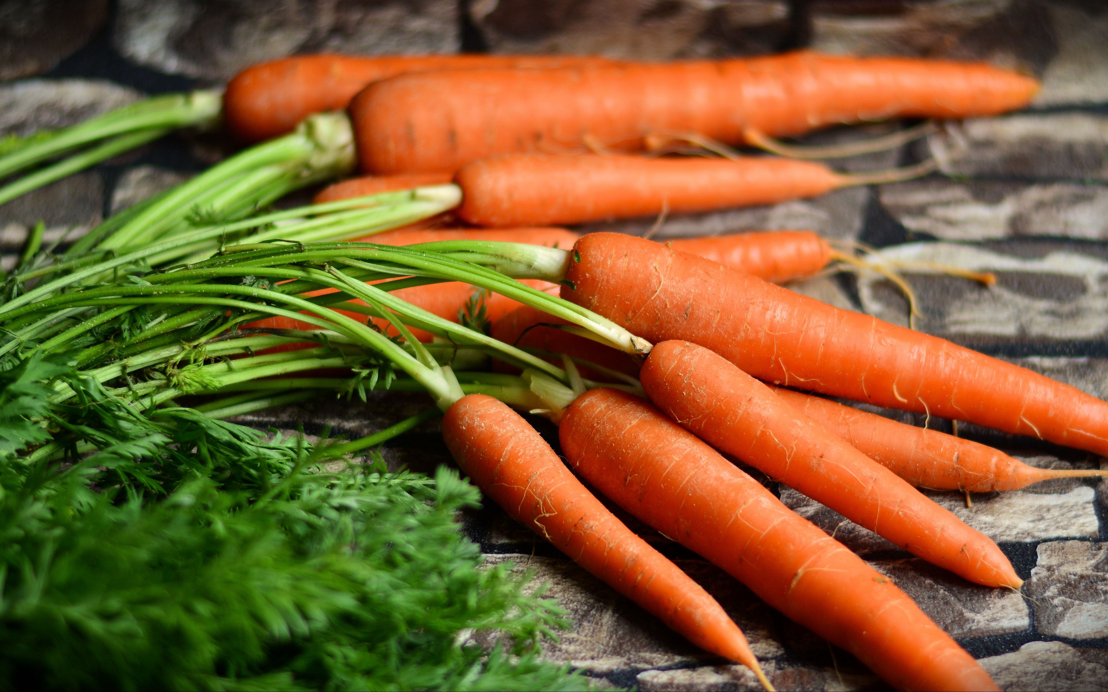 Download wallpaper 3840x2400 carrots, vegetables, harvest 4k ultra HD 16:10 HD background