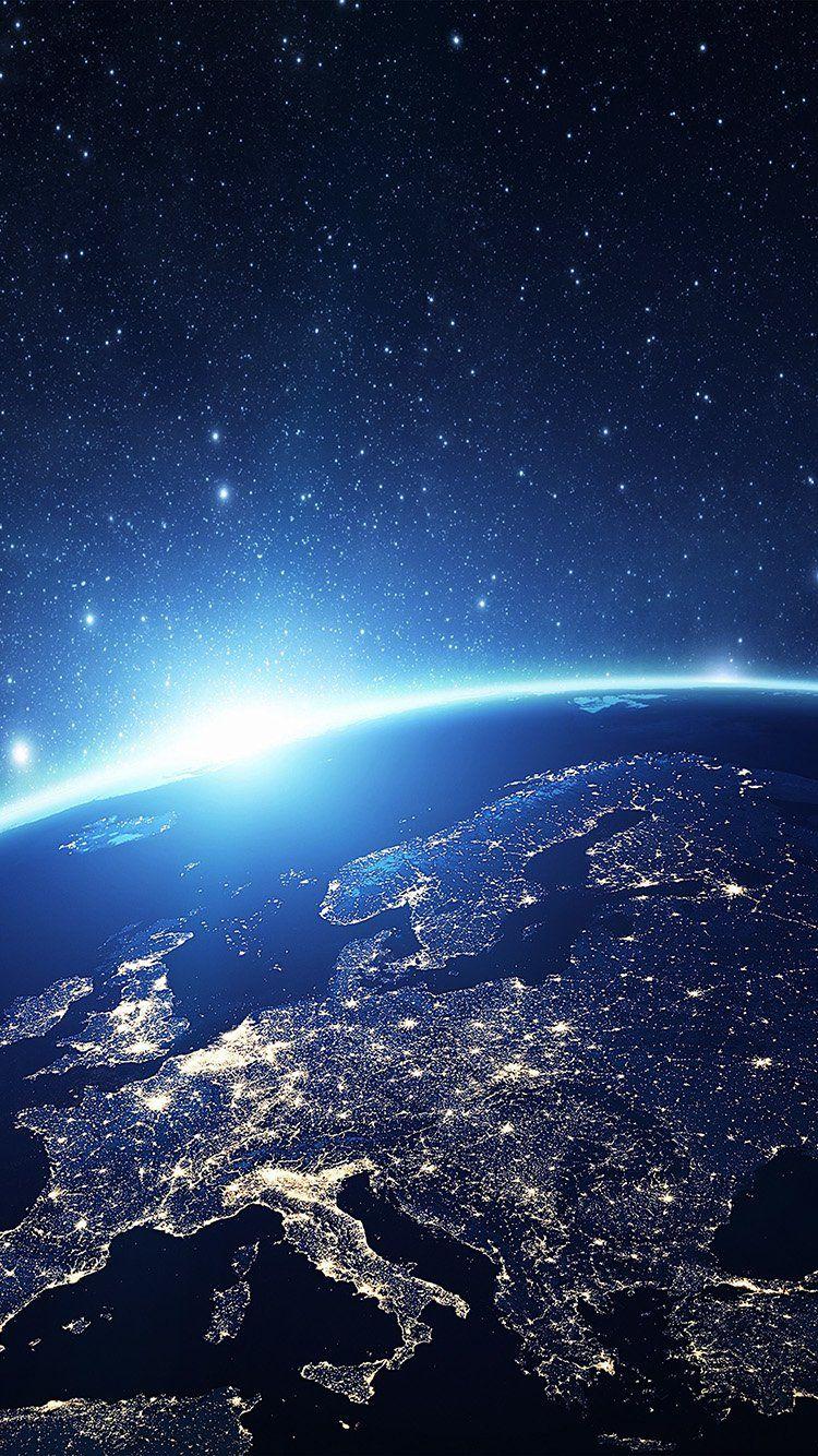 Earth Space HD iPhone Wallpaper Free Earth Space HD iPhone Background