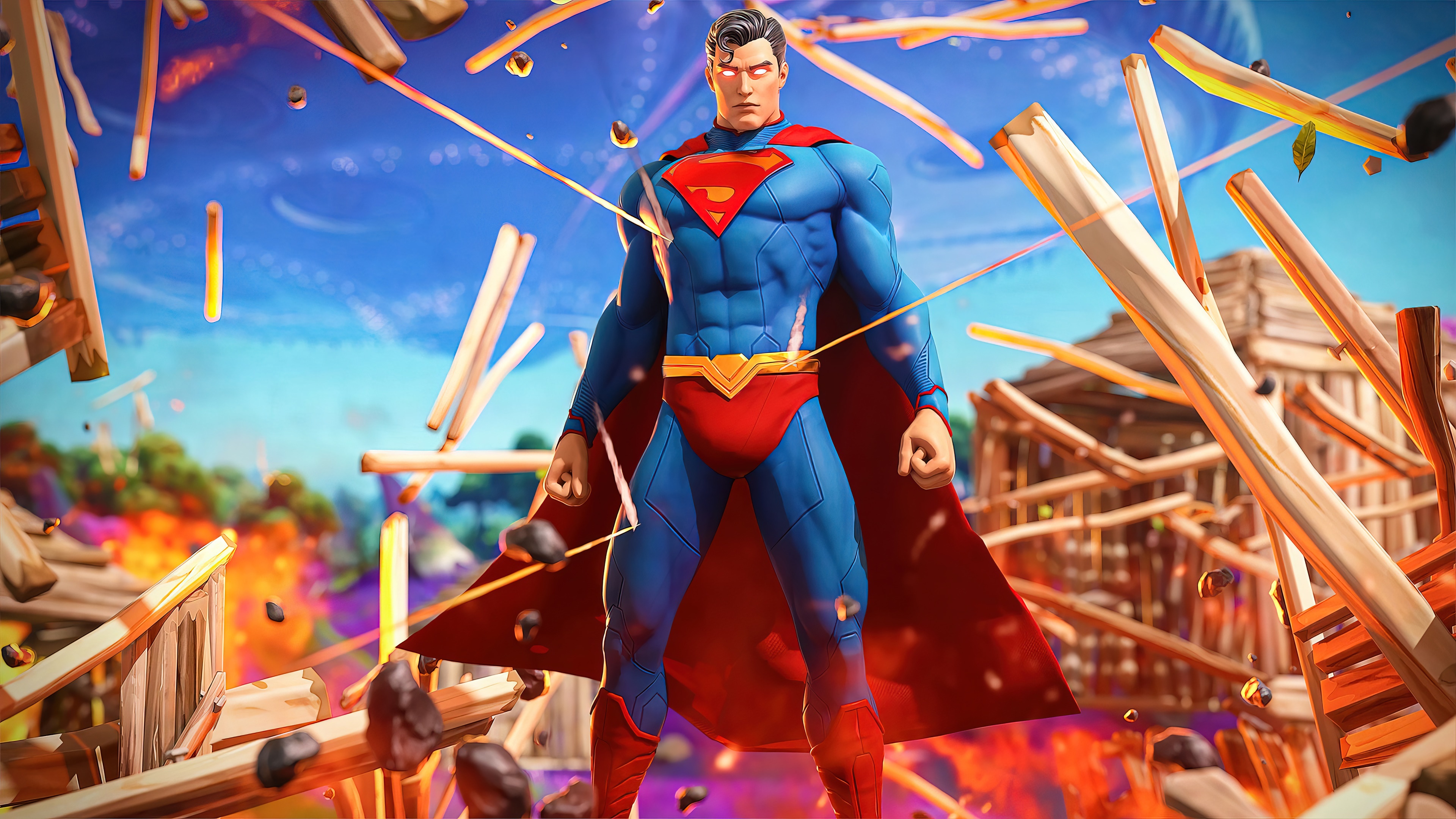 Oficina Steam::Superman - Glow[4K]