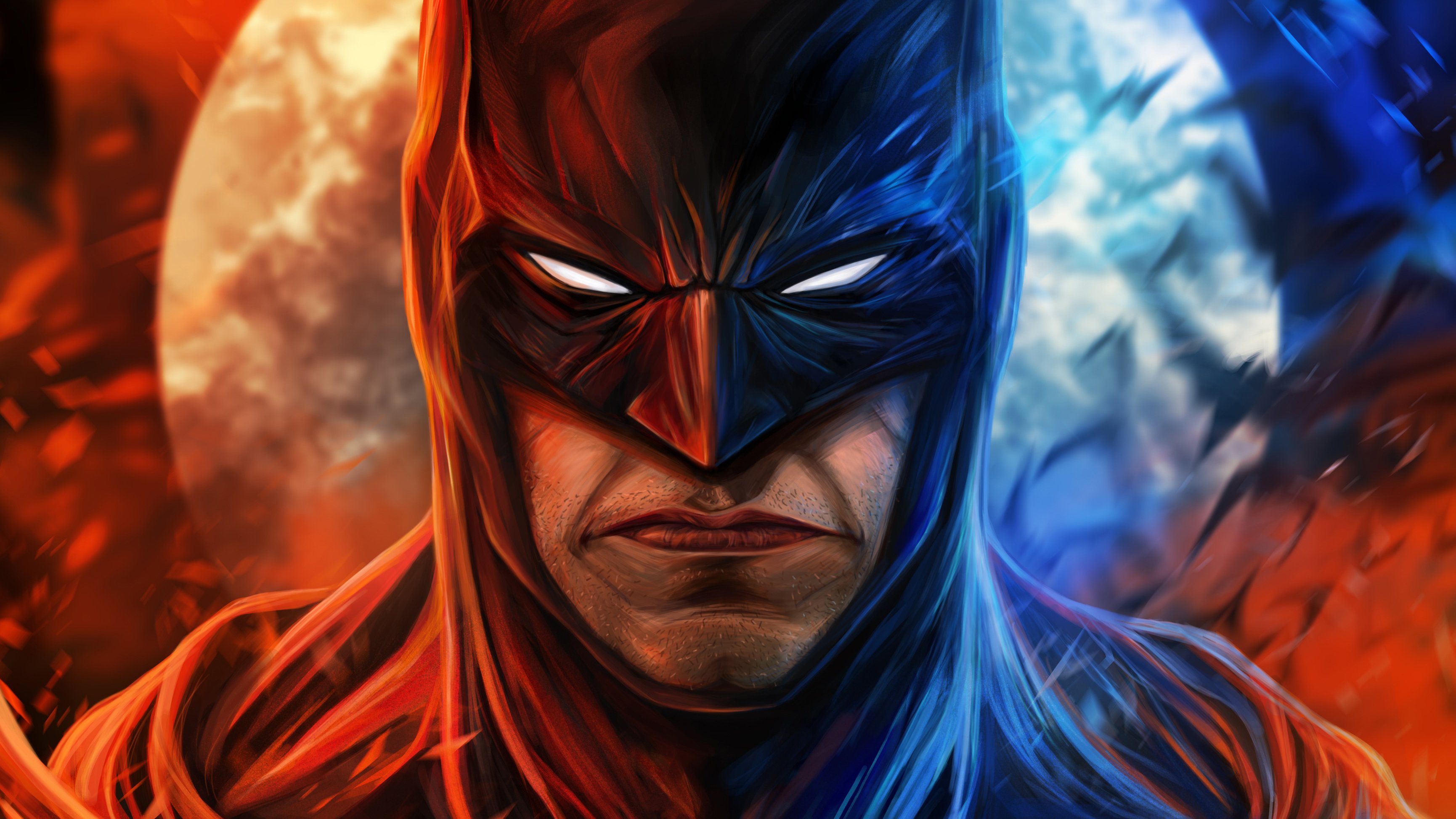 Batman angry Wallpaper