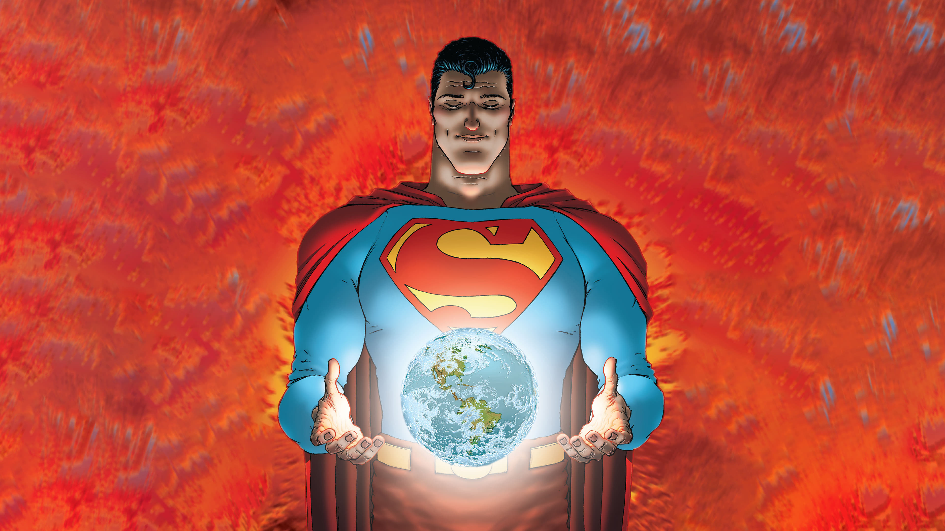 All Star Superman 4k Ultra HD Wallpaper