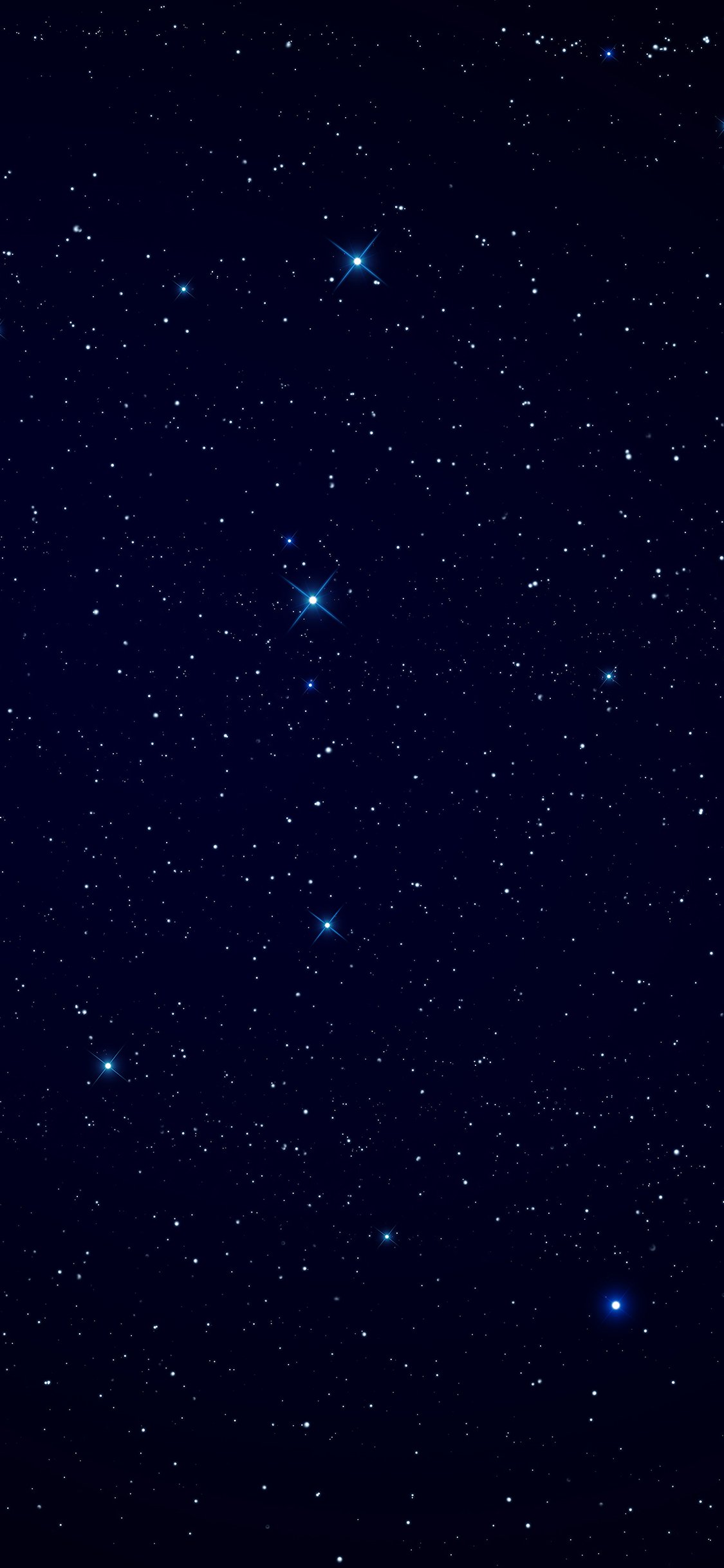 Space star night dark iPhone 11 Wallpaper Free Download