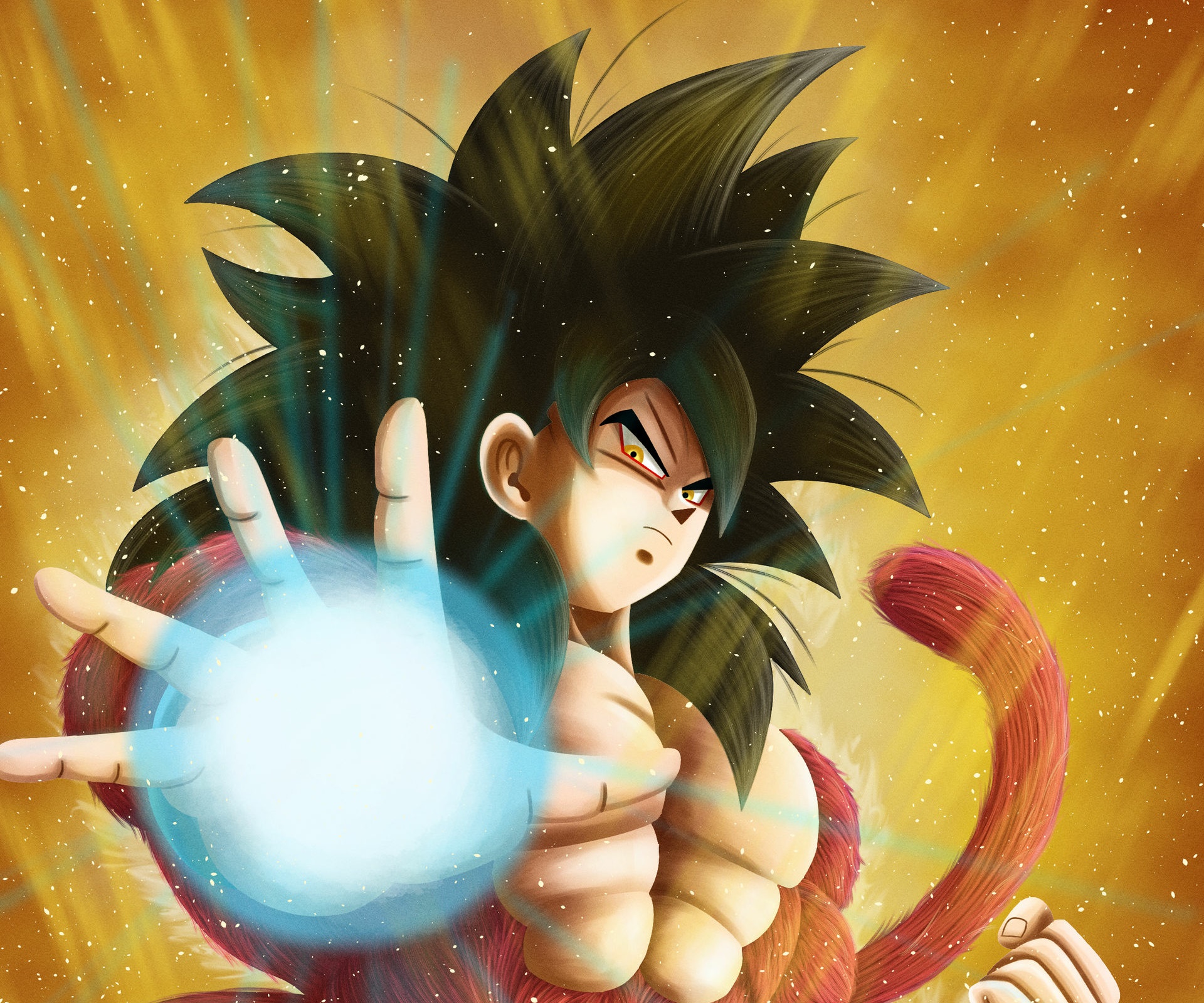 Dragon Ball GT HD, Goku, Super Saiyan 4 Gallery HD Wallpaper