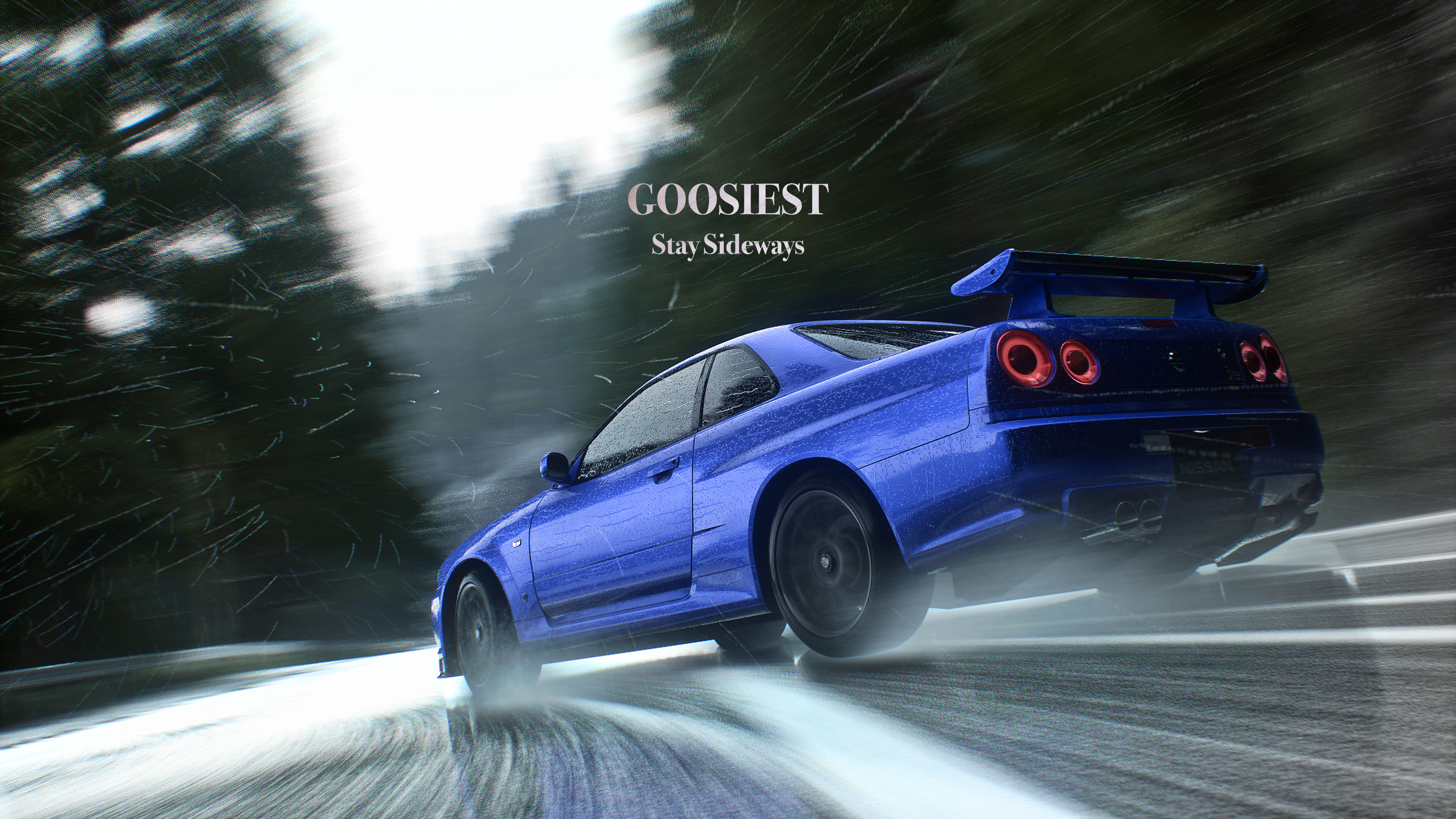 Wallpaper Event Entry (Original Content) Nissan Skyline GT R R34 V Spec II