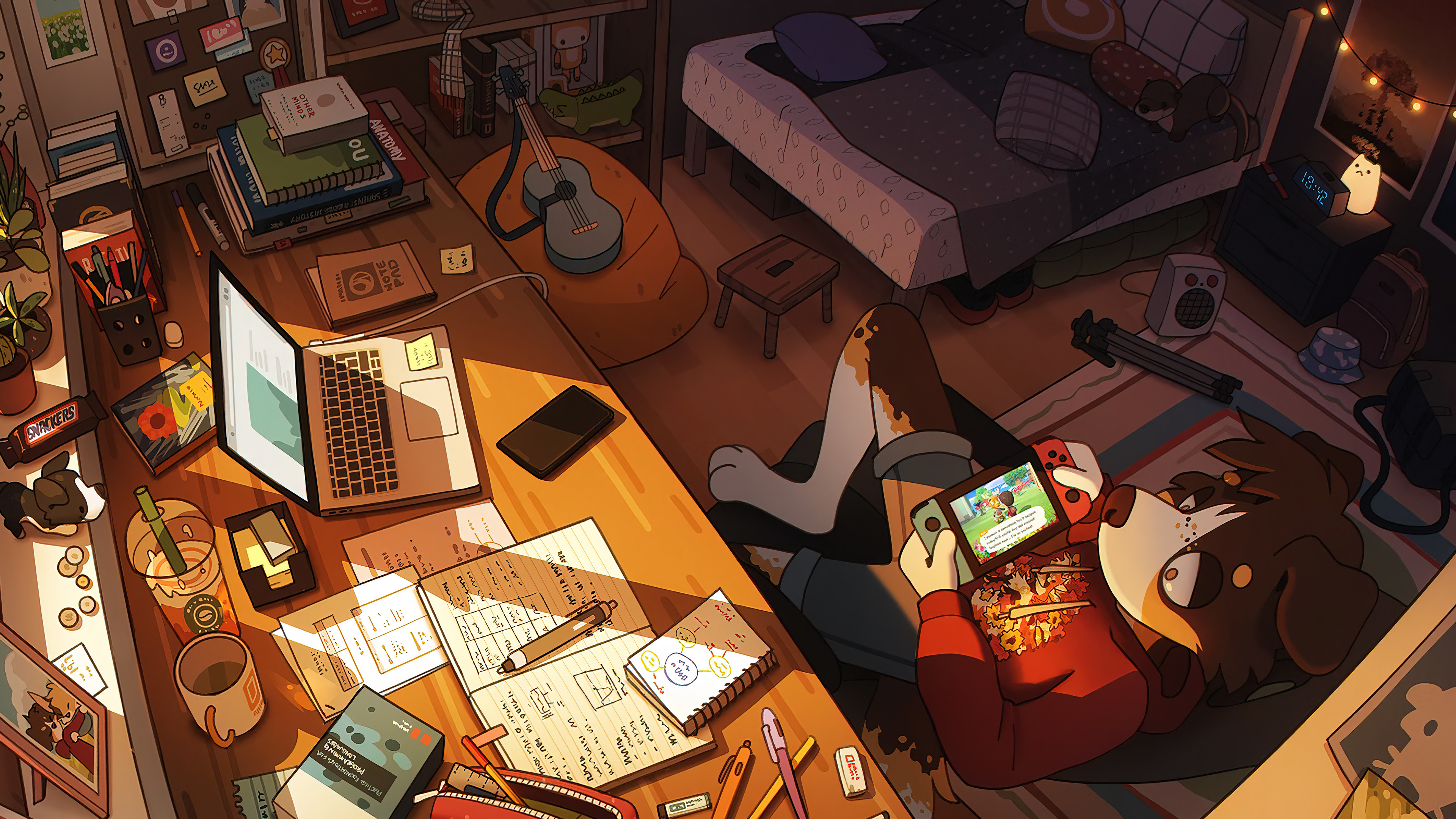 Free download Lofi Chill Bedroom Wallpaper 4K PC Deske [3840x2160] for your Desktop, Mobile & Tablet. Explore Chill 4K Wallpaper. Chill Vibes Wallpaper, Chill Wallpaper, Chill Background