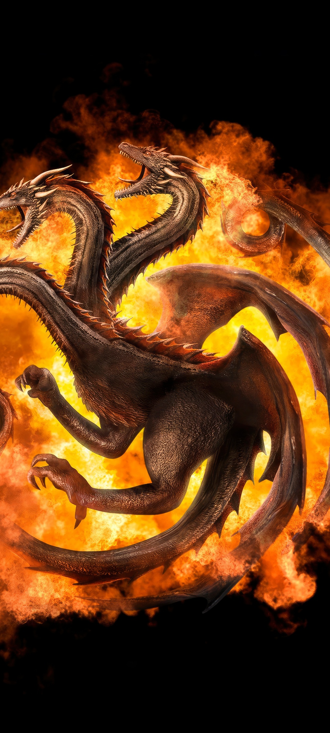 House of the Dragon Wallpaper 4K, Fire