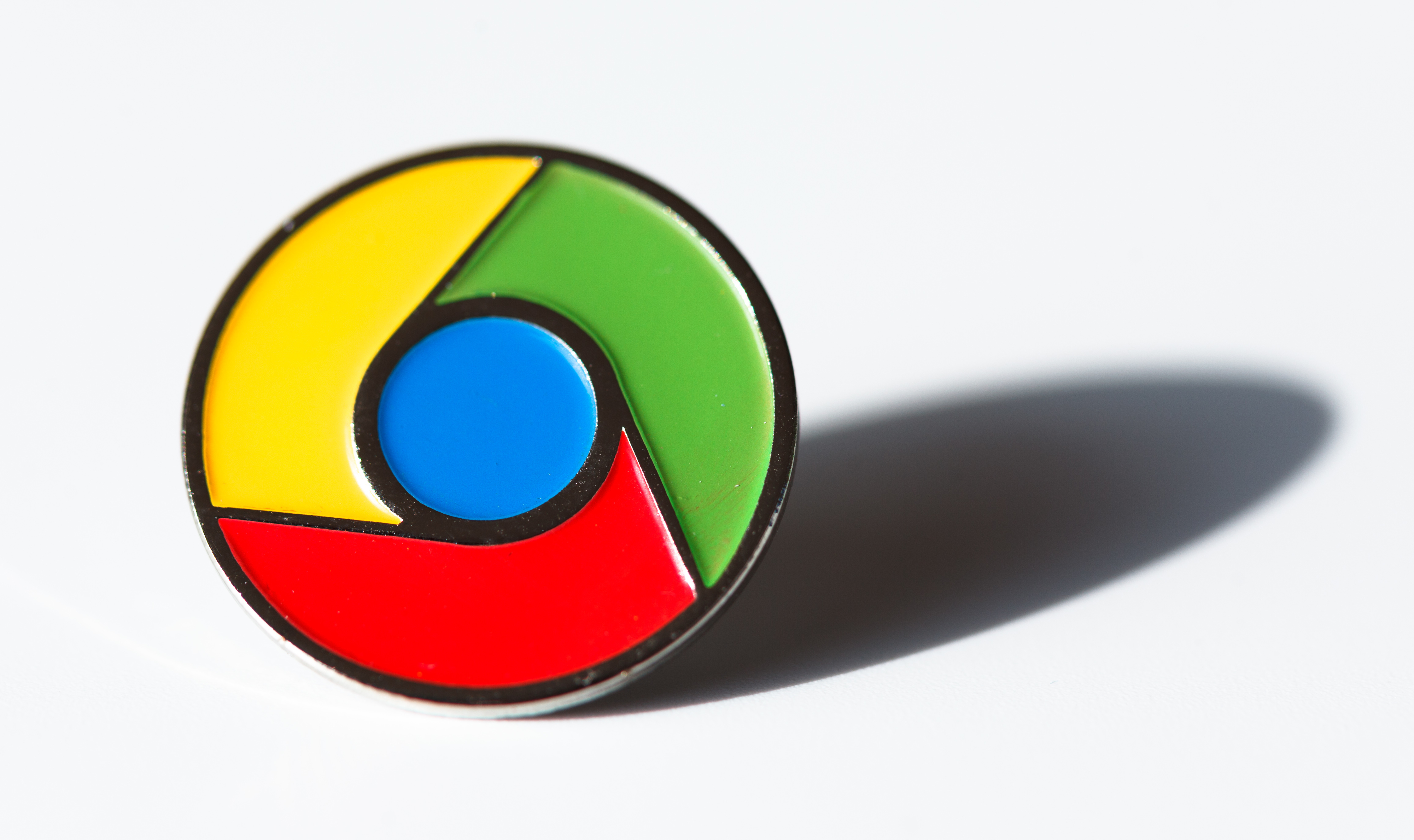 Google Chrome 4K, Logo Gallery HD Wallpaper