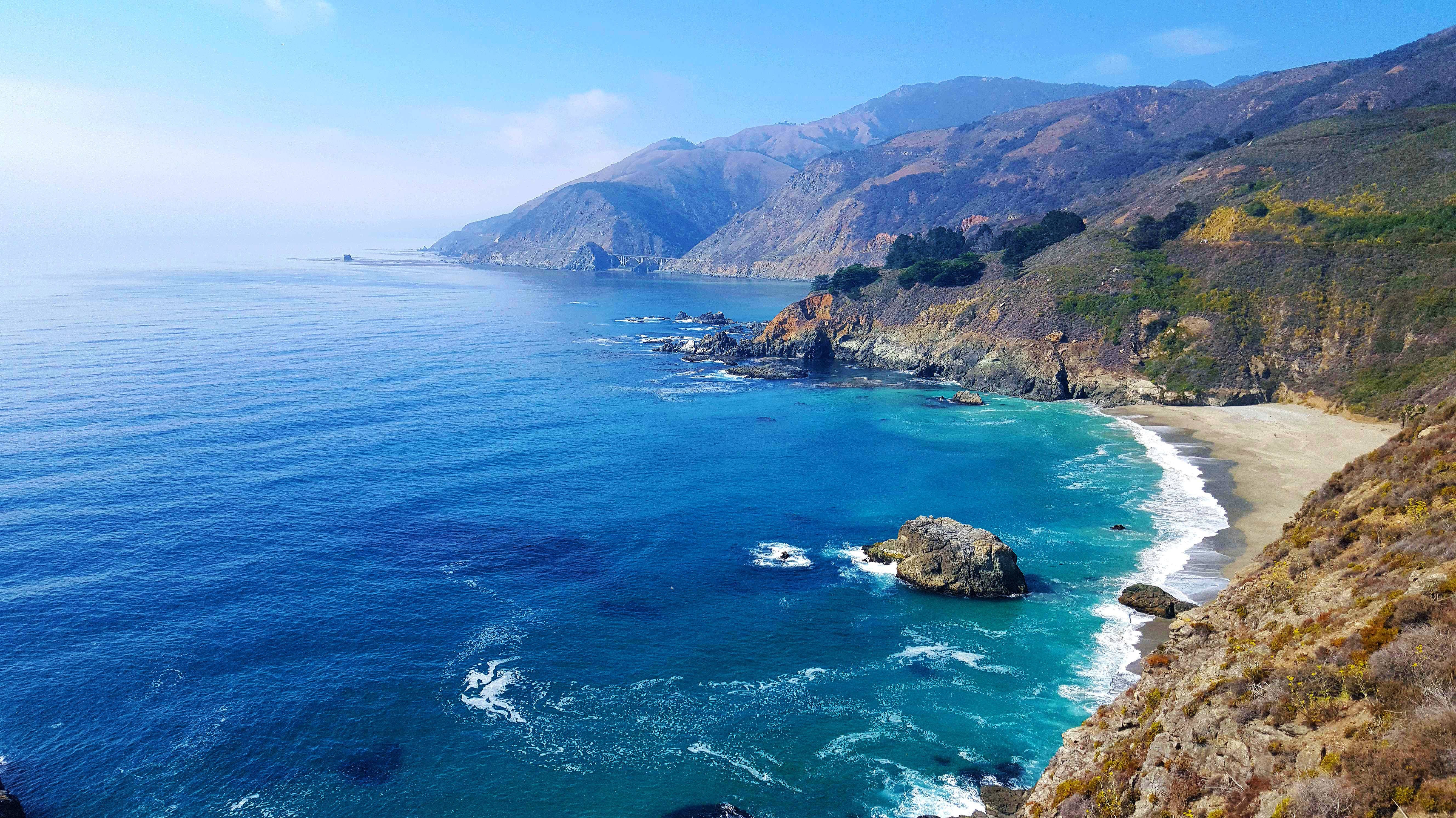 Bixby Bridge Big Sur 4K wallpaper