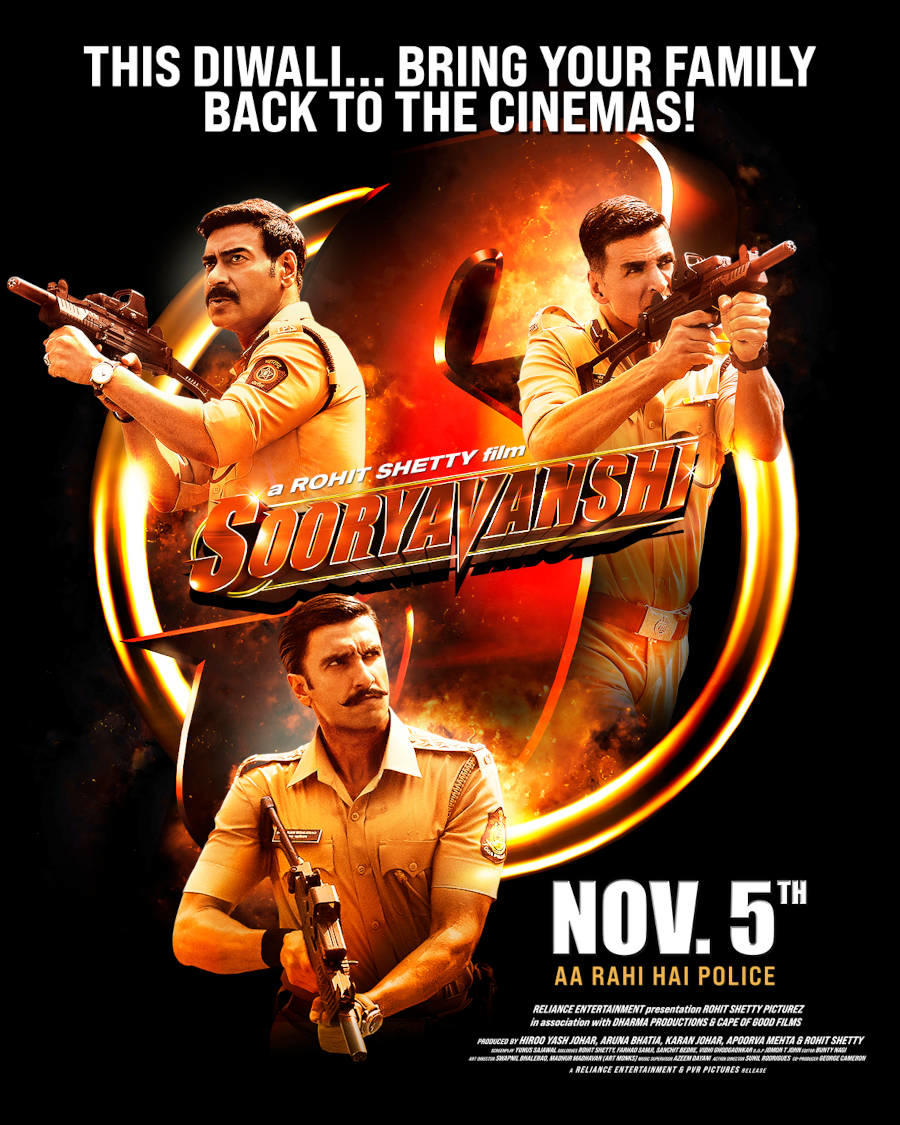 Sooryavanshi Movie Tickets & Showtimes Near You