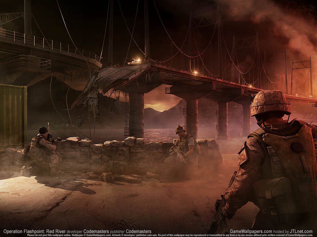 Operation Flashpoint Red River Game Wallpaper. Operation Fl