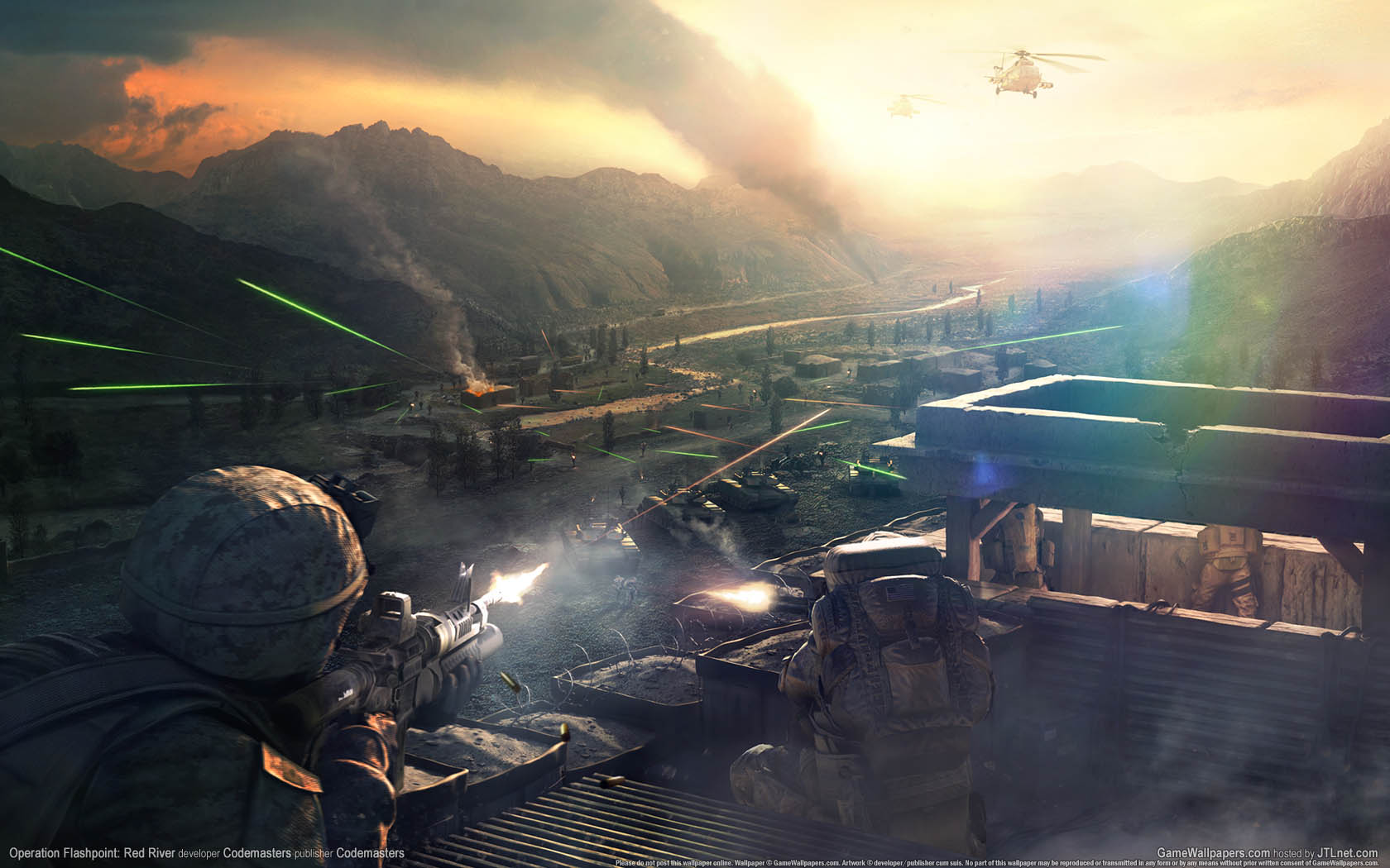 Free download Operation Flashpoint Red River wallpaper image United [1680x1050] for your Desktop, Mobile & Tablet. Explore Flashpoint Wallpaper