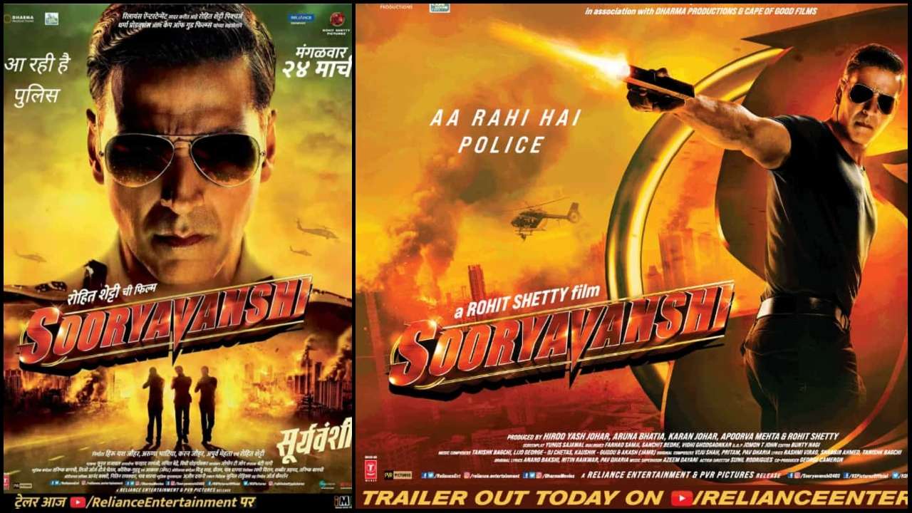 Akshay Kumar's 'Sooryavanshi' posters are sure to get you excited for the trailer