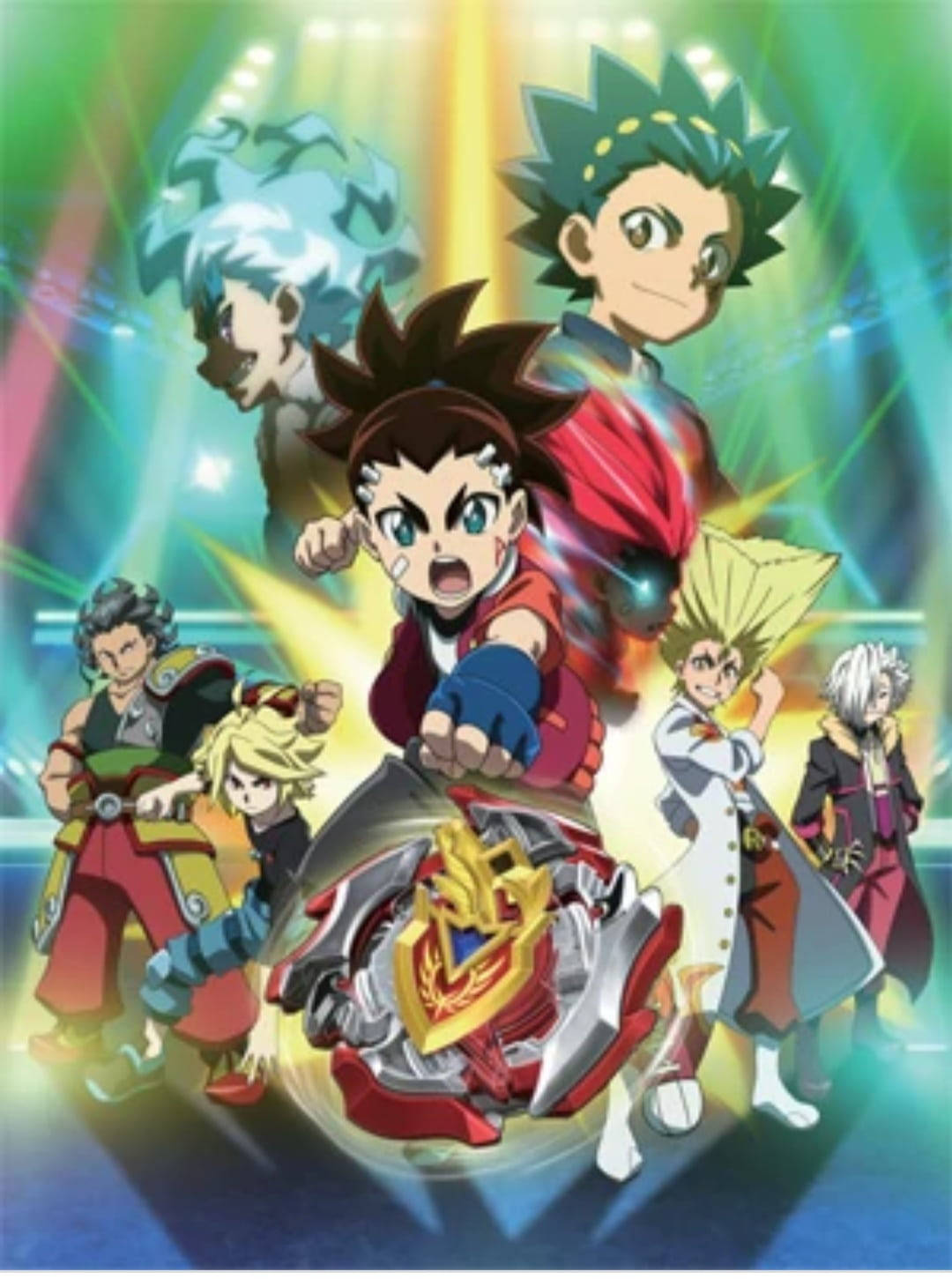 Download Beyblade Aiger And Cast Wallpaper