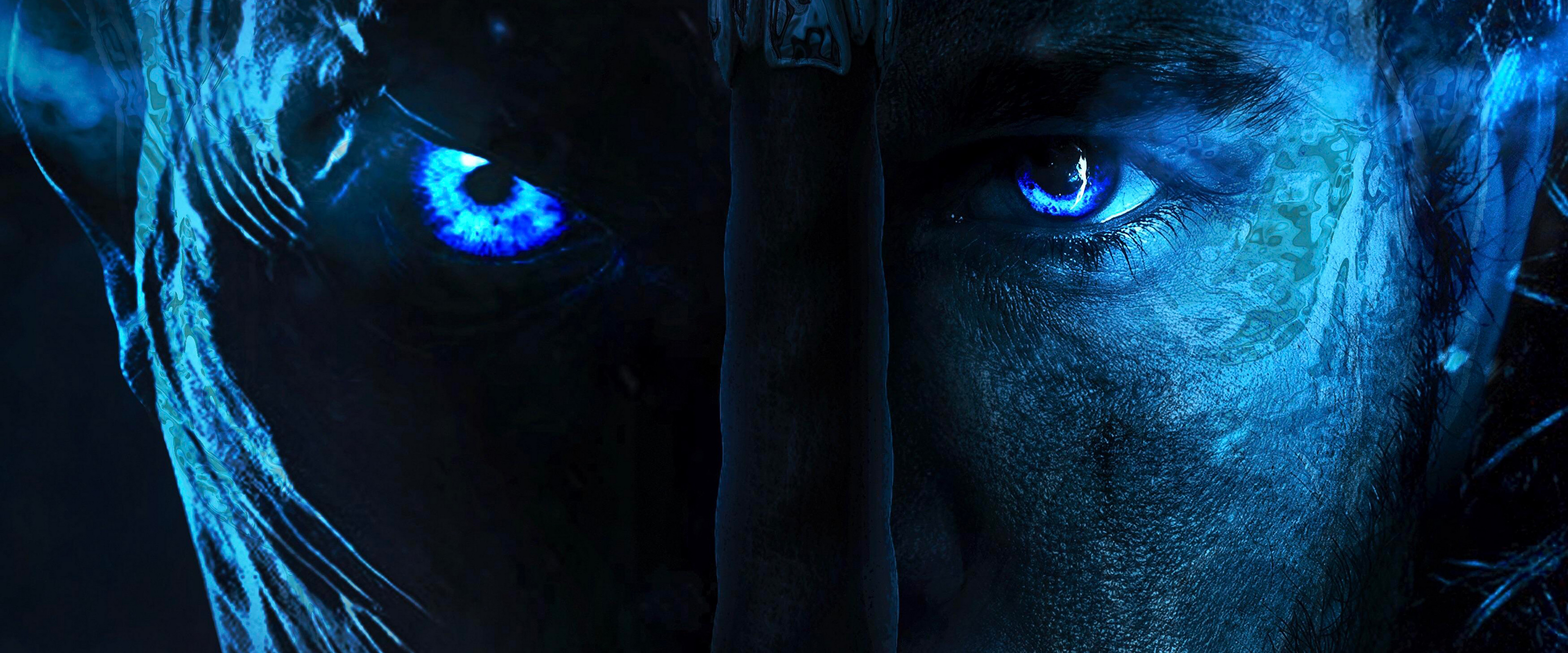 Night King and Jon Snow Game of Thrones Season 8 4K Wallpaper