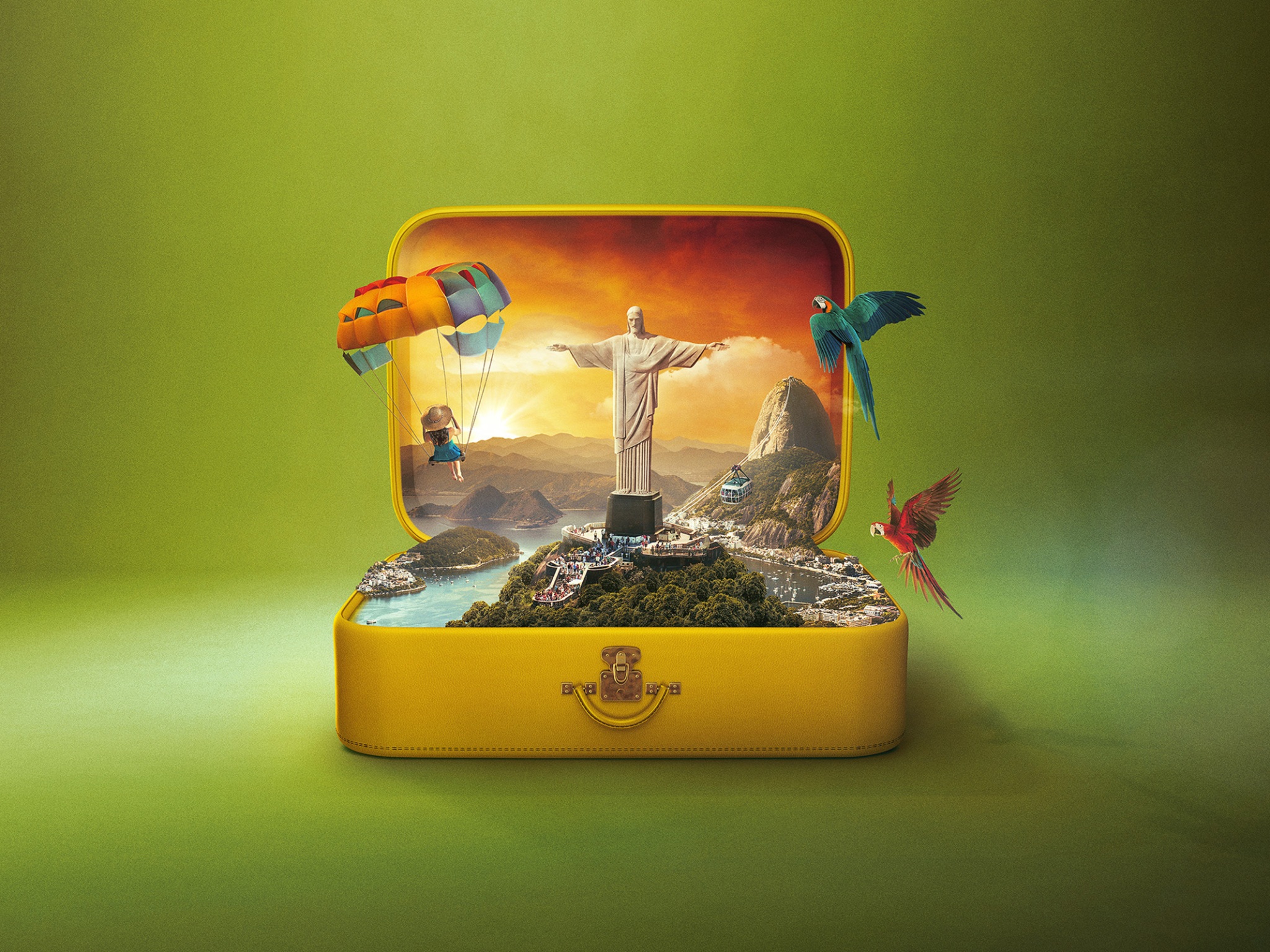 Wallpaper 4k Rio de Janeiro Brazil Wallpaper