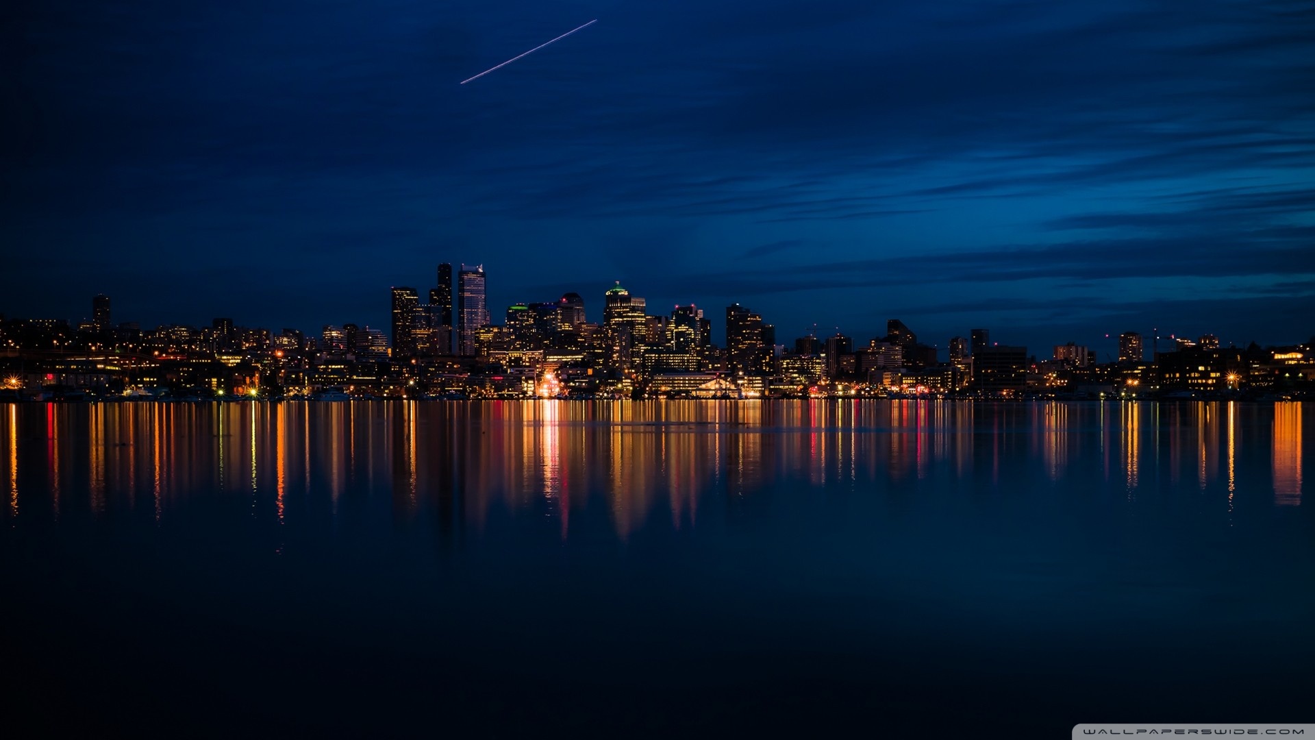 Night City Lights Ultra HD Desktop Background Wallpaper for 4K UHD TV, Widescreen & UltraWide Desktop & Laptop, Tablet