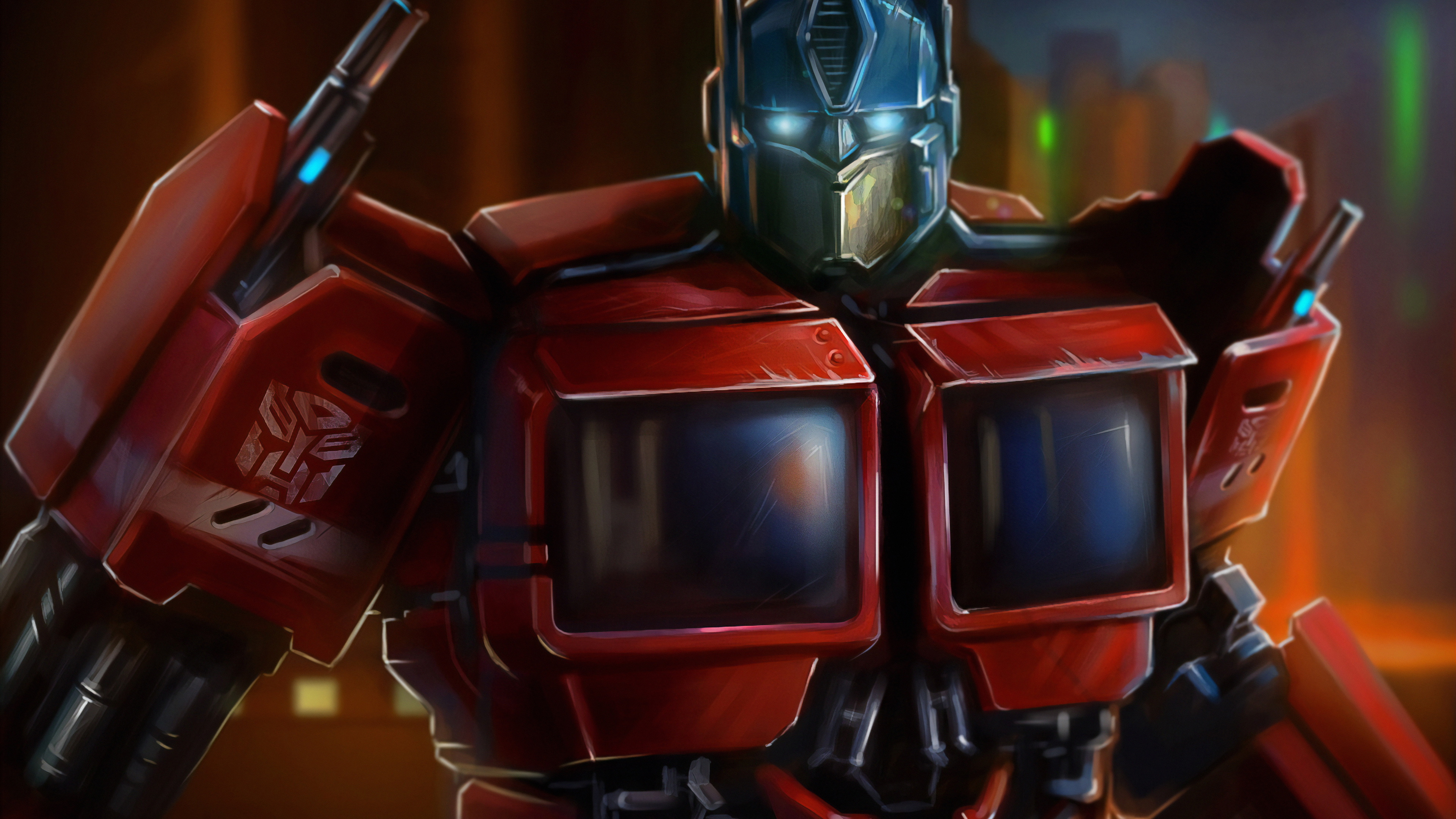 Wallpaper 4k Transformers Optimus Prime Wallpaper