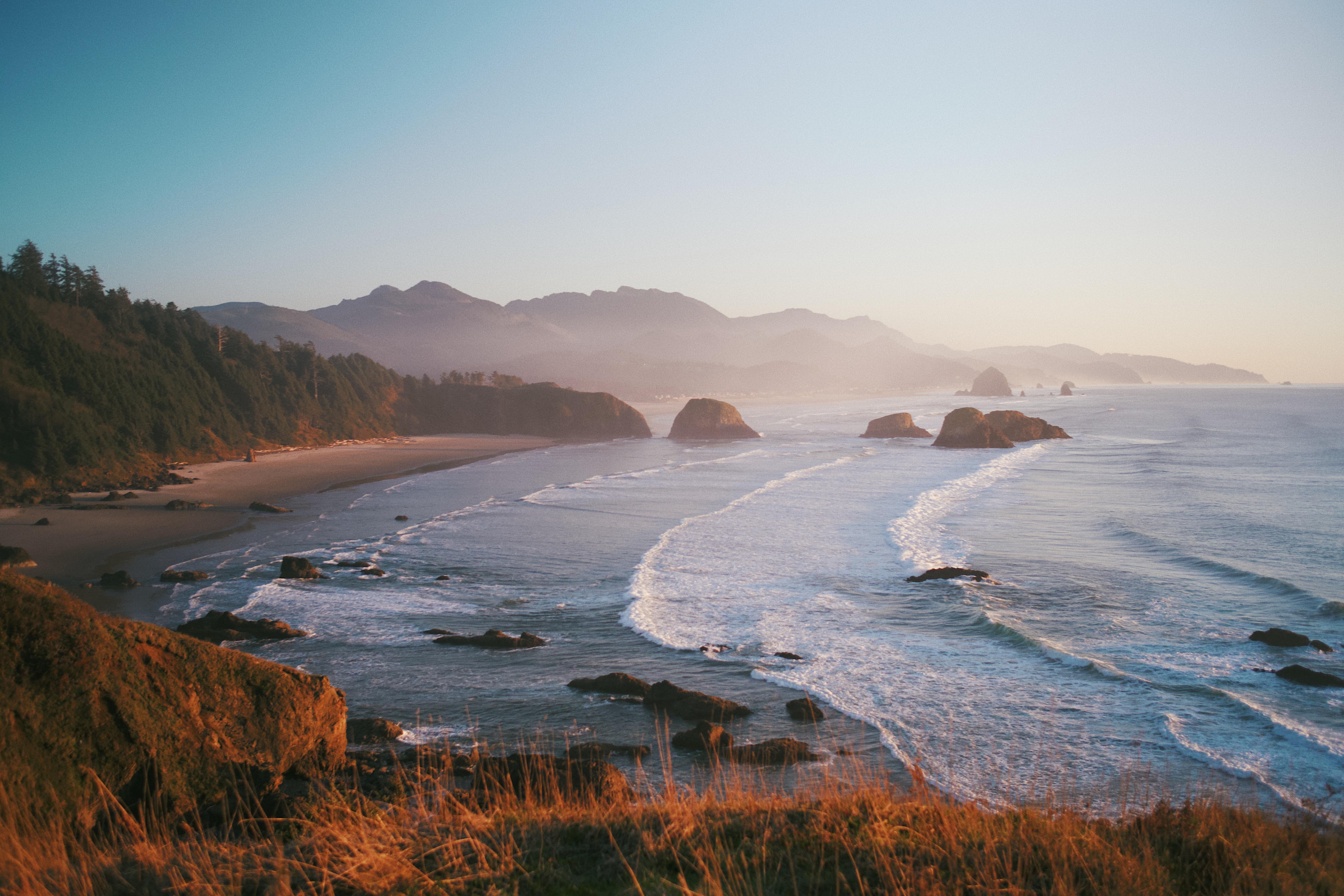 Ecola State Park 4K wallpaper