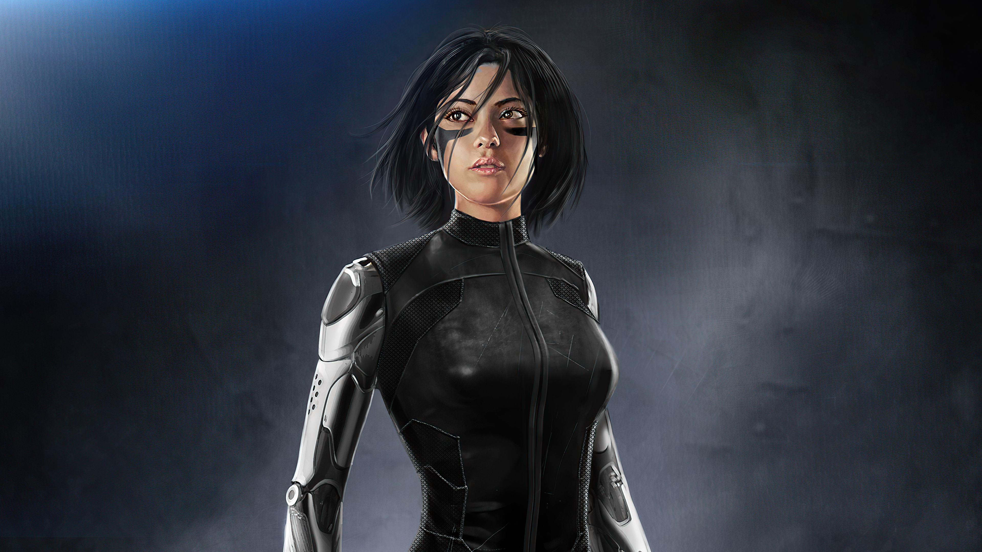 Wallpaper 4k Alita Battle Angel Fight Suit 4k Wallpaper