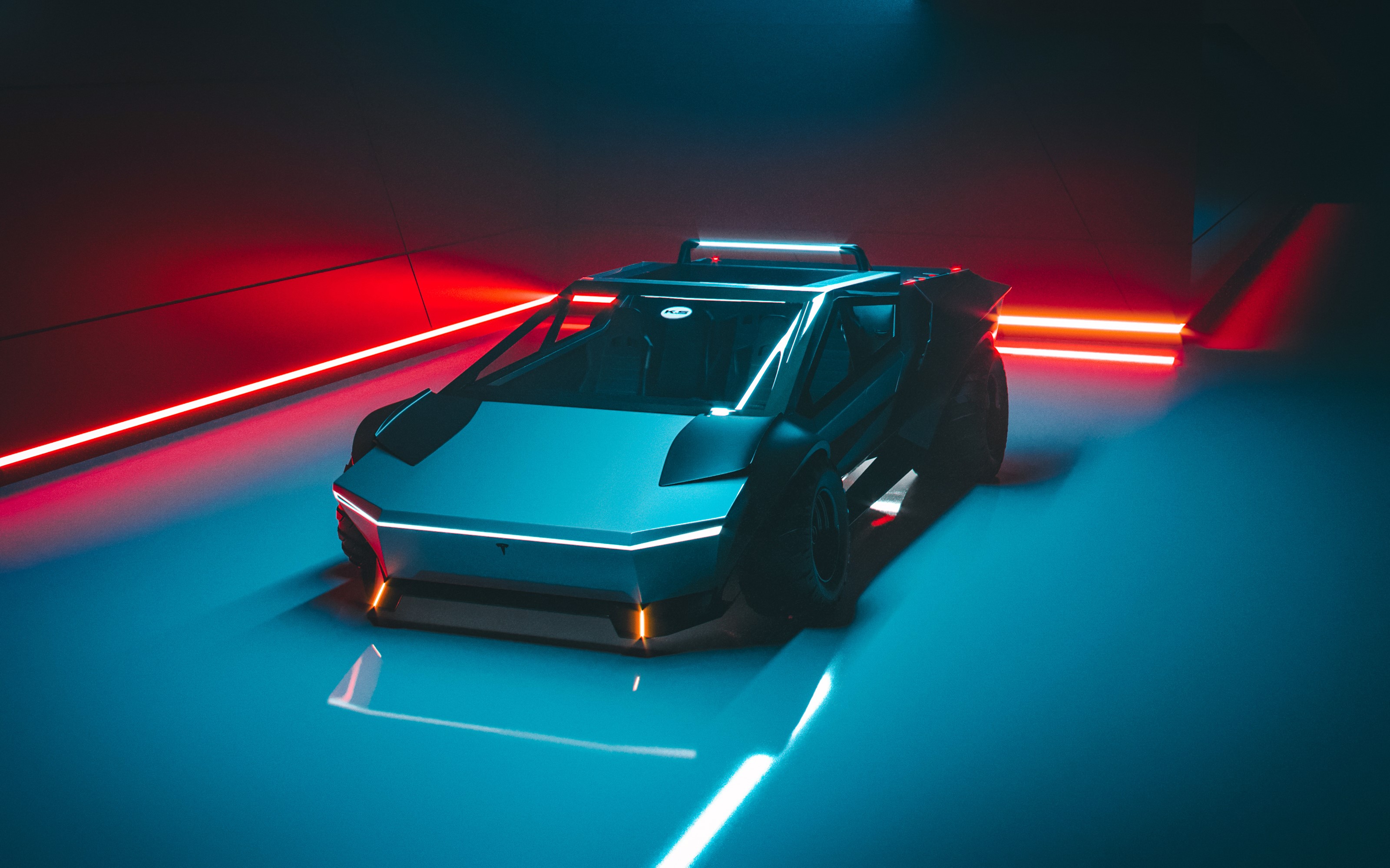 Wallpaper / tesla cybertruck, tesla, hd, cars, 2022 cars, 4k, artstation free download