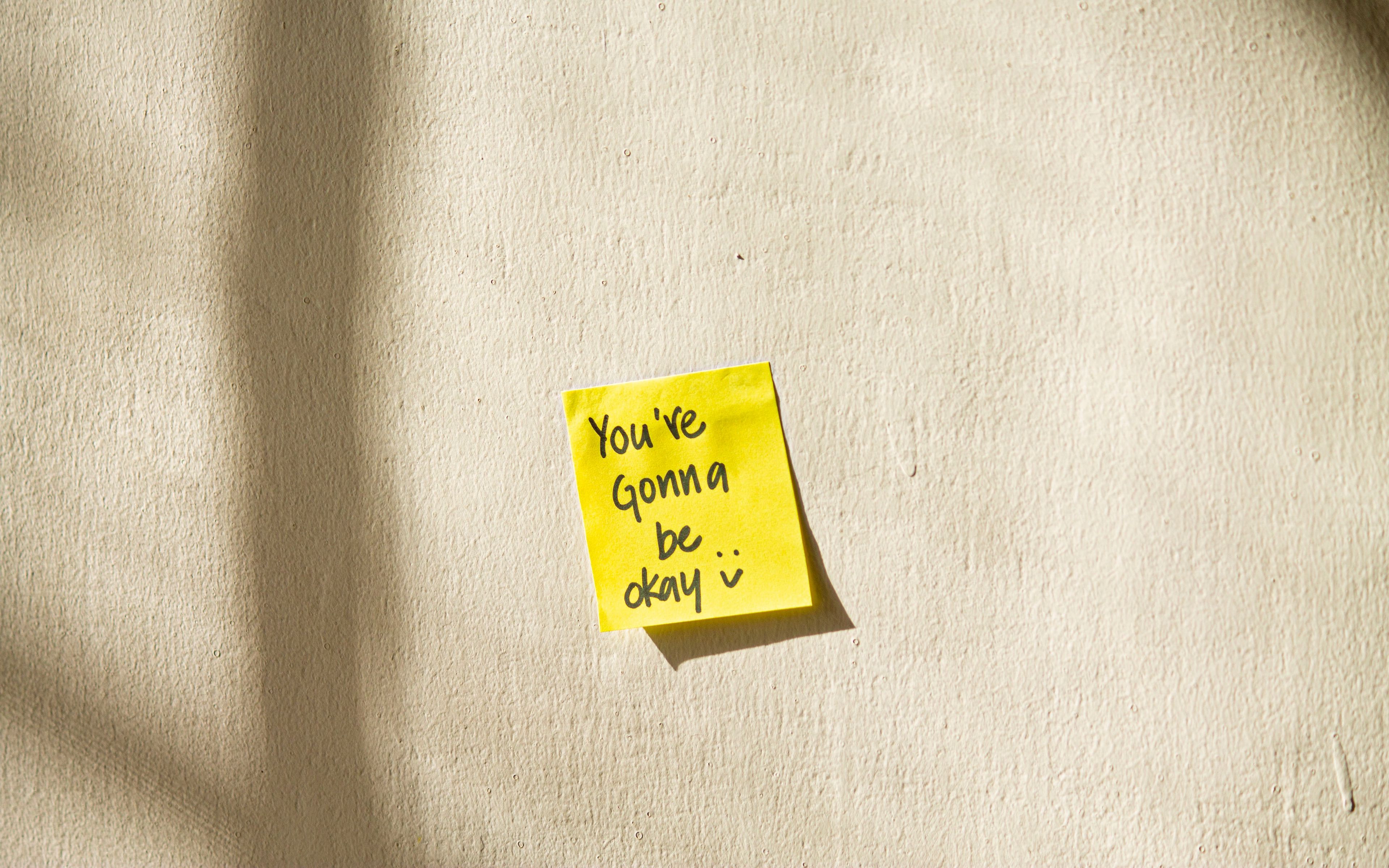 Download wallpaper 3840x2400 positive, motivation, text, smile, smiley 4k ultra HD 16:10 HD background