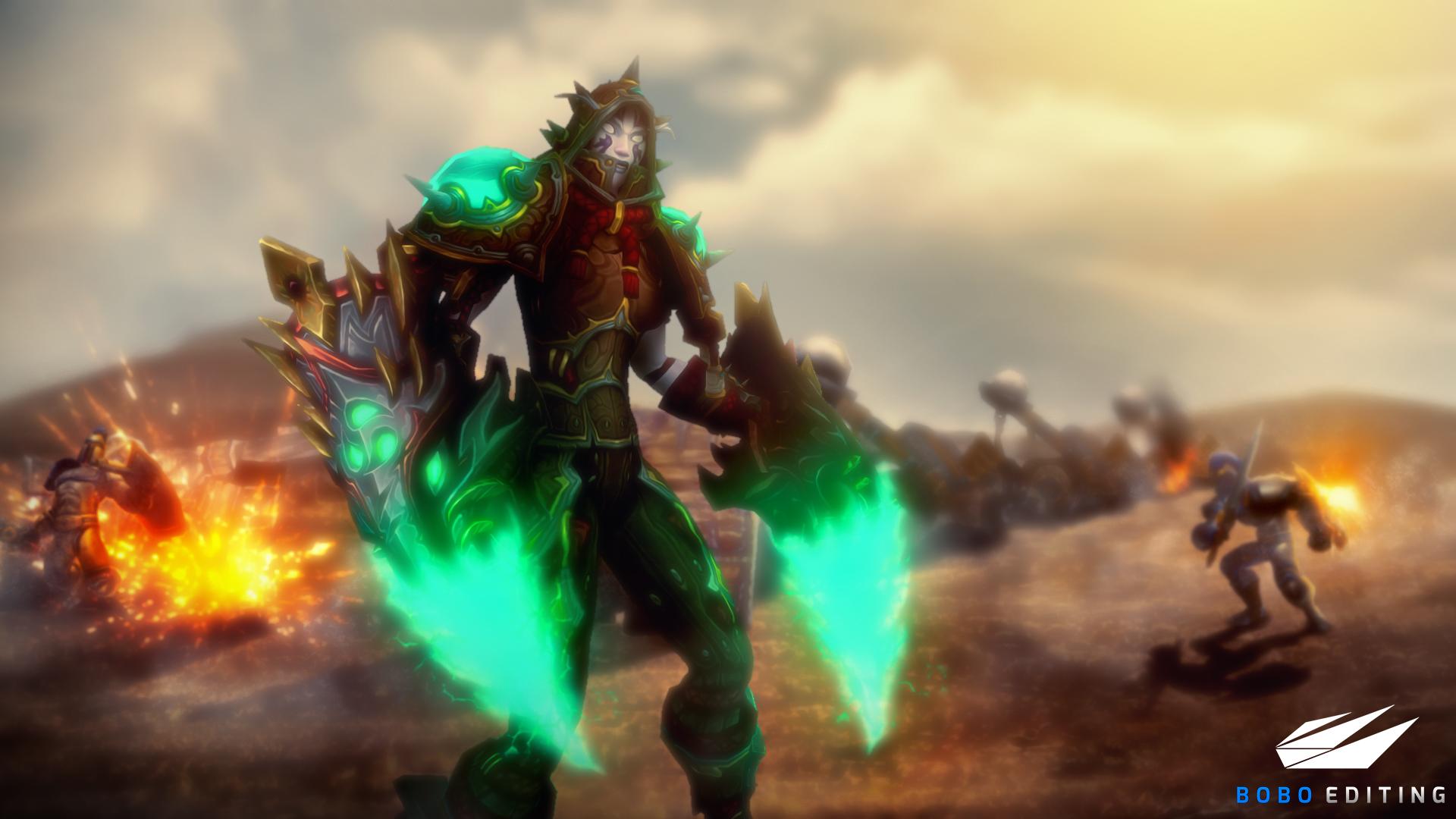 Battle for Azeroth inspired wallpaper I made