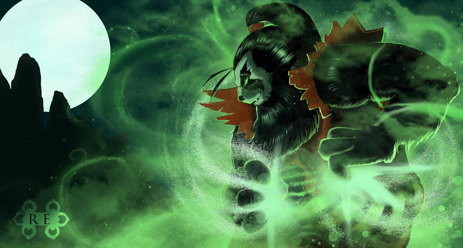 Pandaren Mistweaver monk by Nosfer. Wow monk, Warcraft races, Chibi drawings