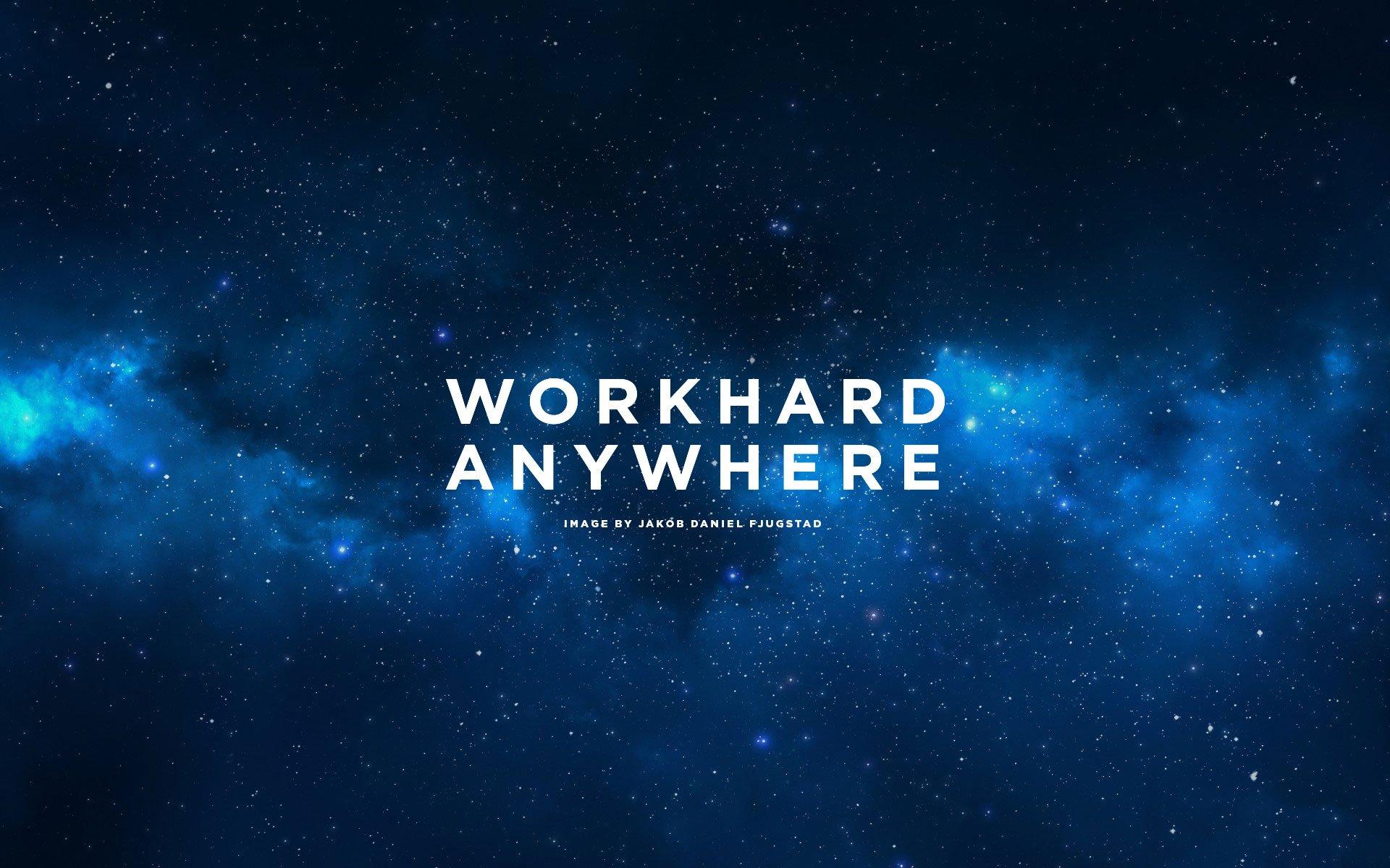 Work Hard Anywhere Wallpaper