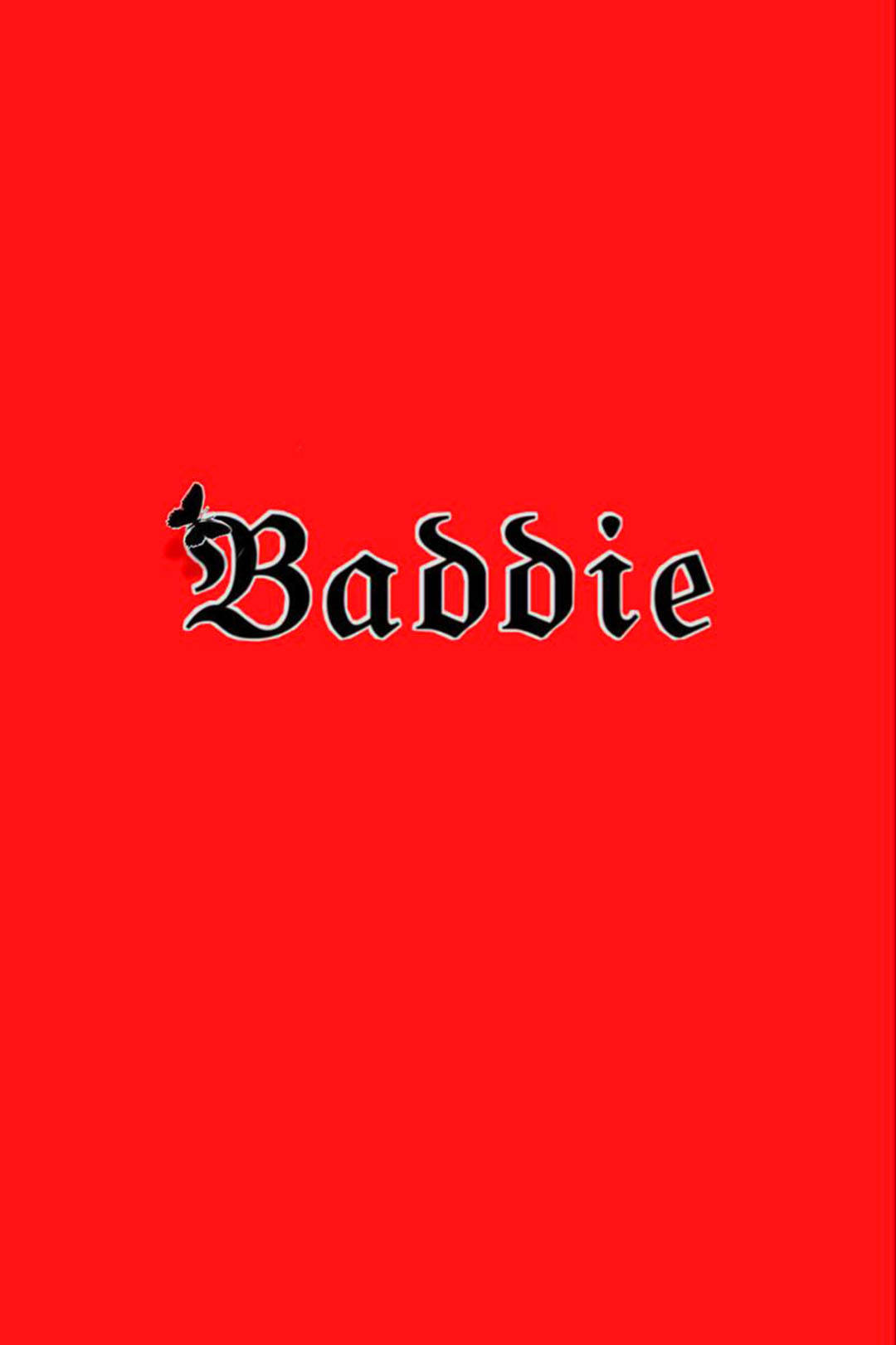 Red Baddie Background. Wallpaper