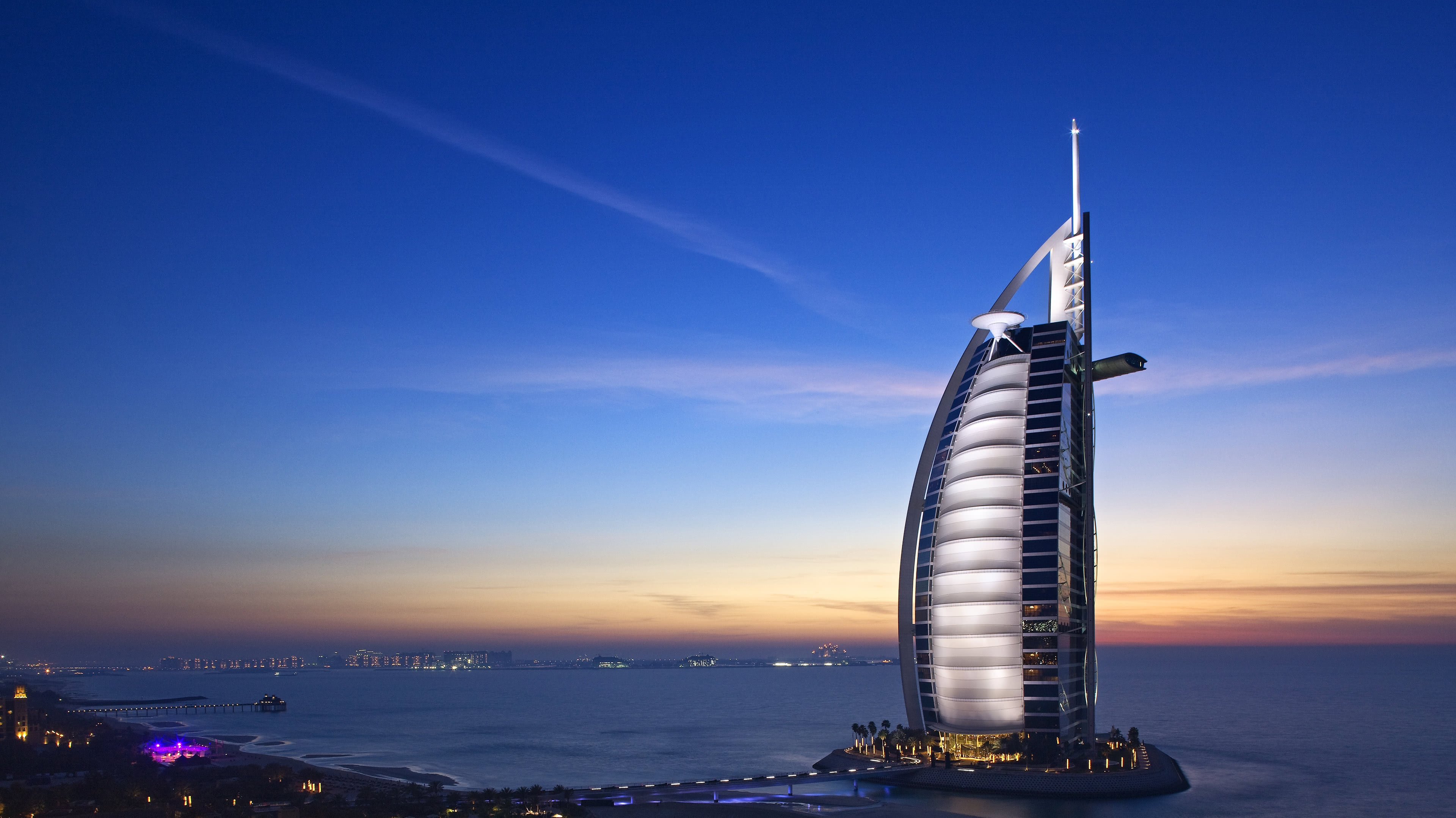 Burj Al Arab Dubai United Arab Emirates UHD 4K Wallpaper