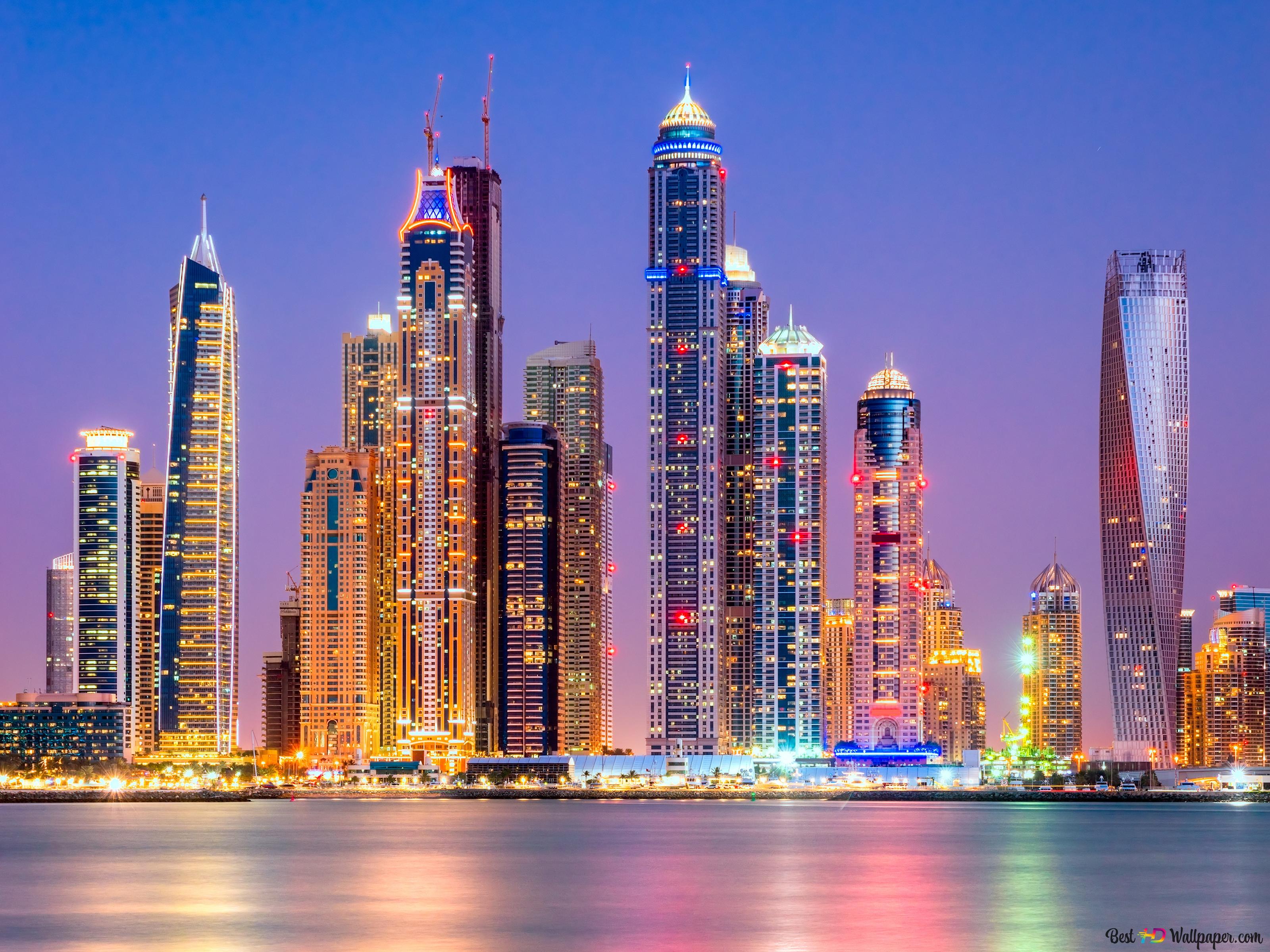 Dubai Cityscape 4K wallpaper download