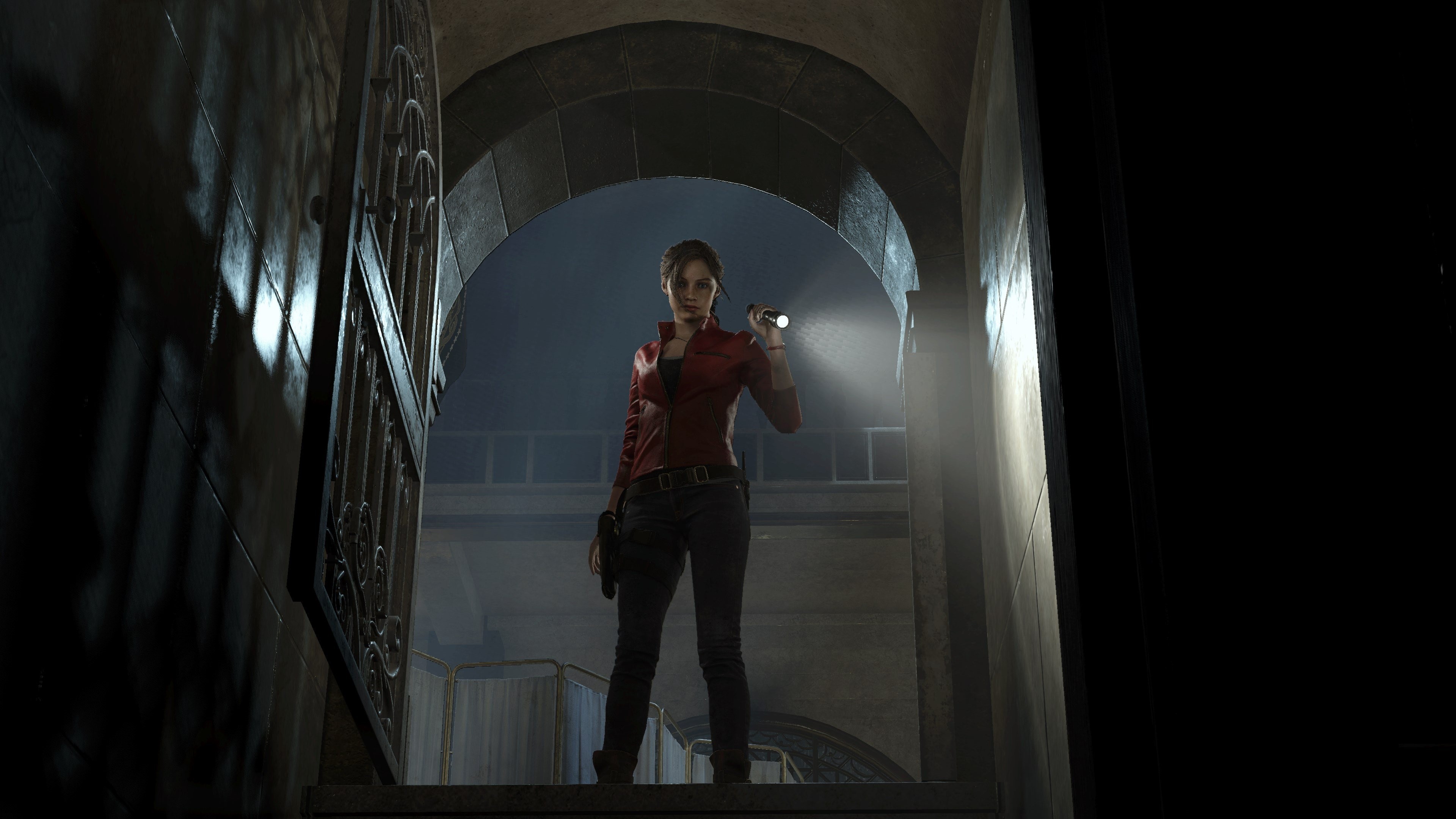 4K, video games, Resident Evil 2, Claire Redfield, Resident Evil, Racoon City, Capcom Gallery HD Wallpaper