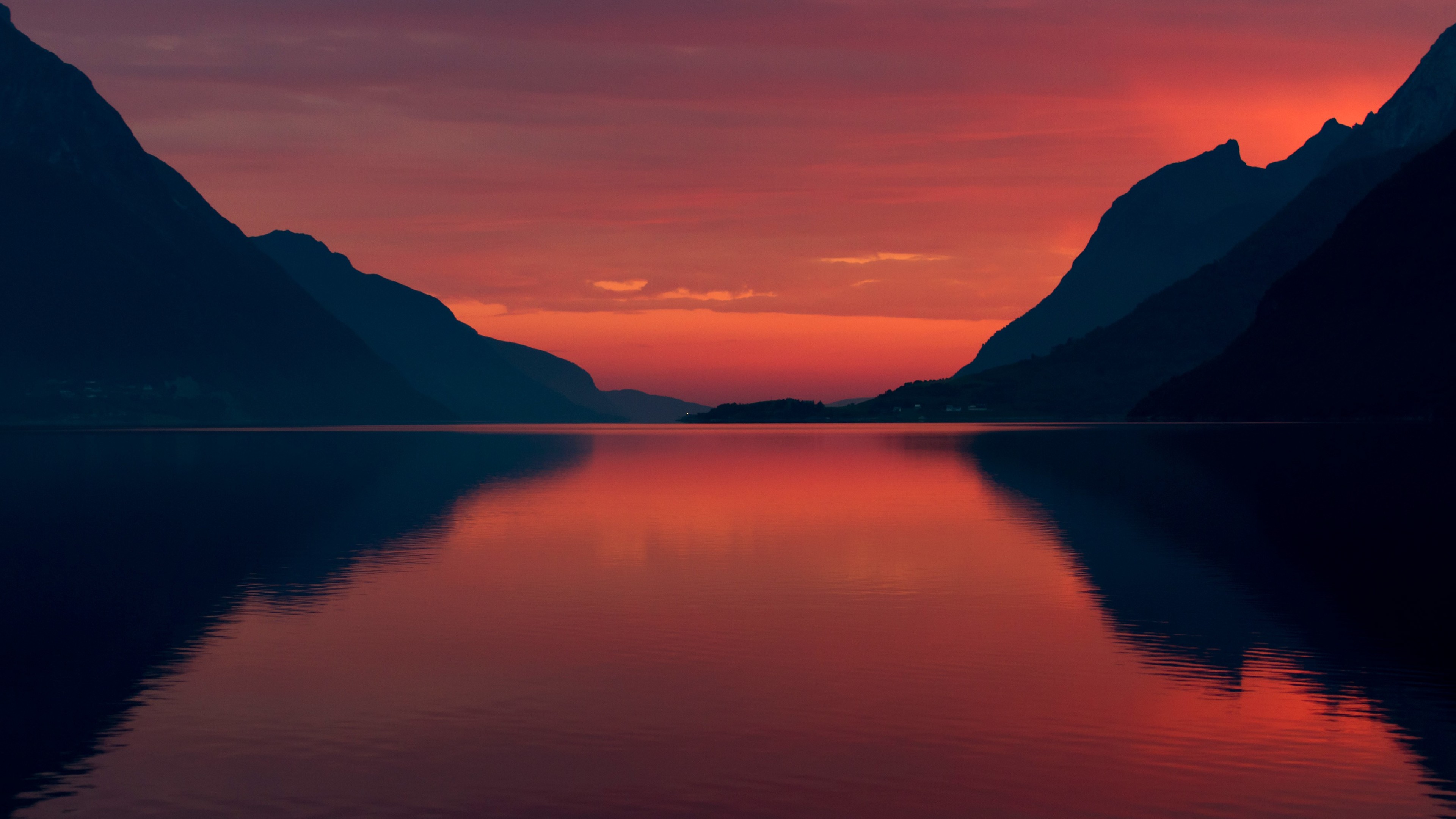 Wallpaper 4k Beautiful Evening Landscape 4k Wallpaper