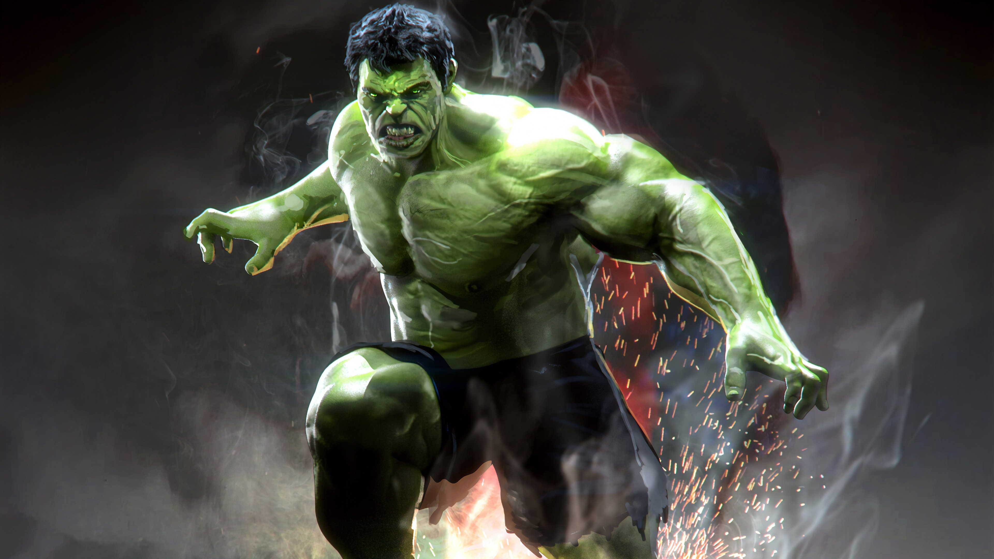 Wallpaper / hulk, superheroes, marvel, hd, artstation, 4k free download
