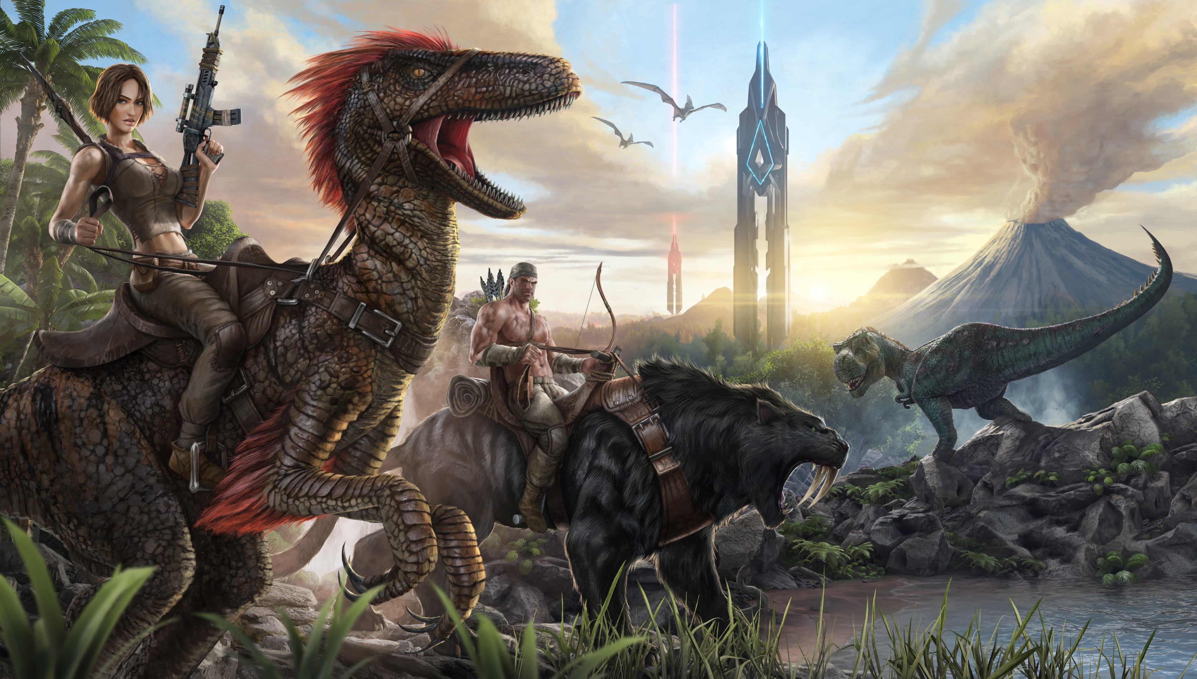 3840x2177 ark survival evolved 4k free wallpaper desktop background Gallery HD Wallpaper
