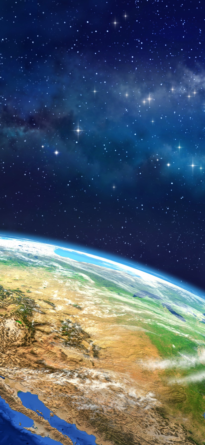 Wallpaper / Earth From Space Phone Wallpaper, , 828x1792 free download