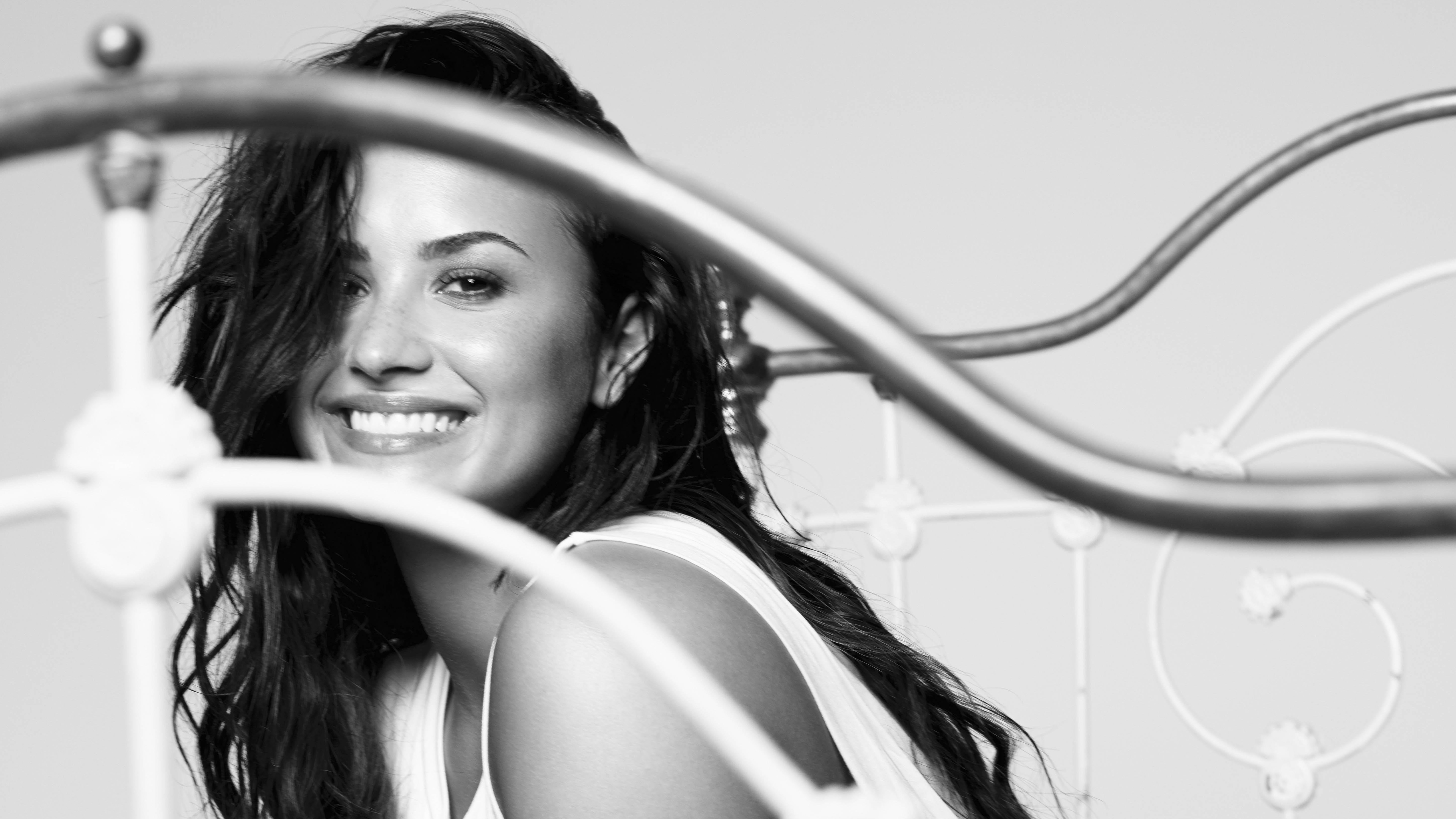 Wallpaper 4k Demi Lovato Monochrome 5k Wallpaper