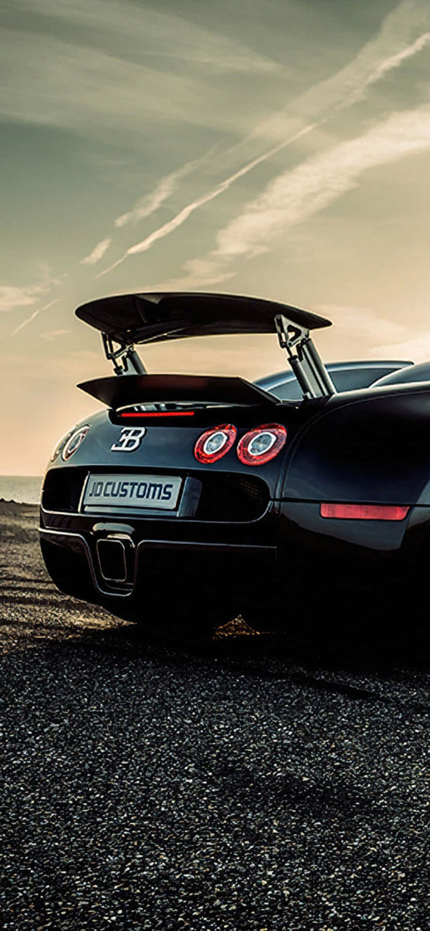 iPhone Xs Bugatti Background