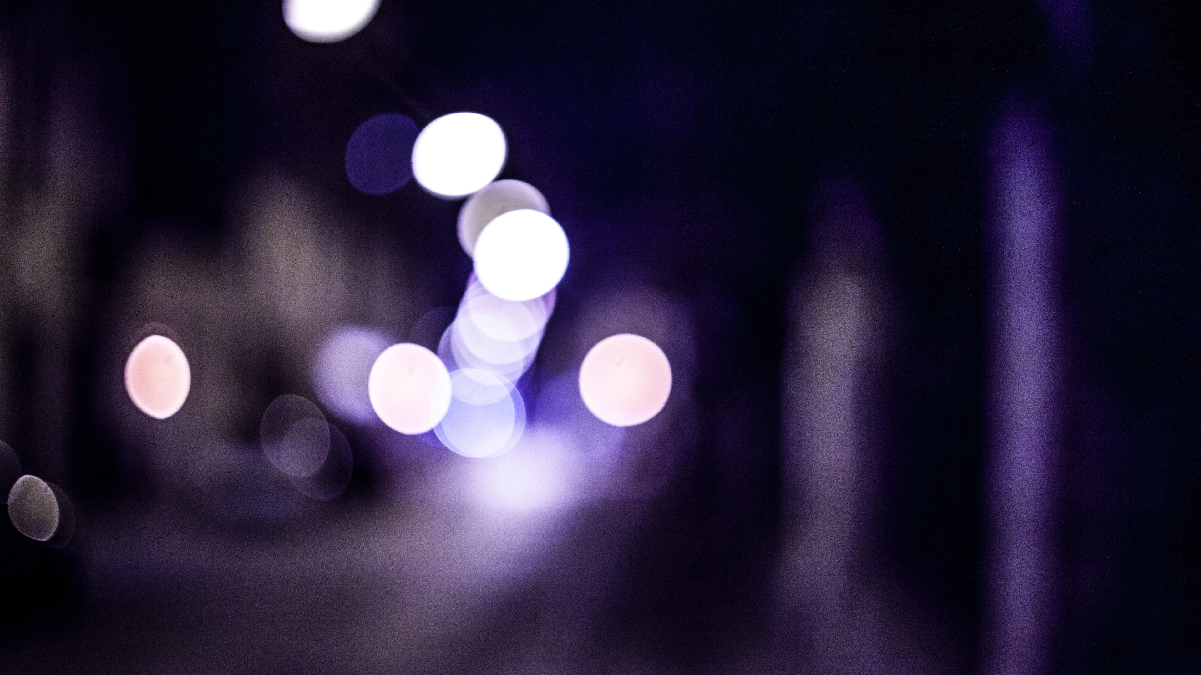 Wallpaper 4k Blur Bokeh Abstract Focus 5k Wallpaper