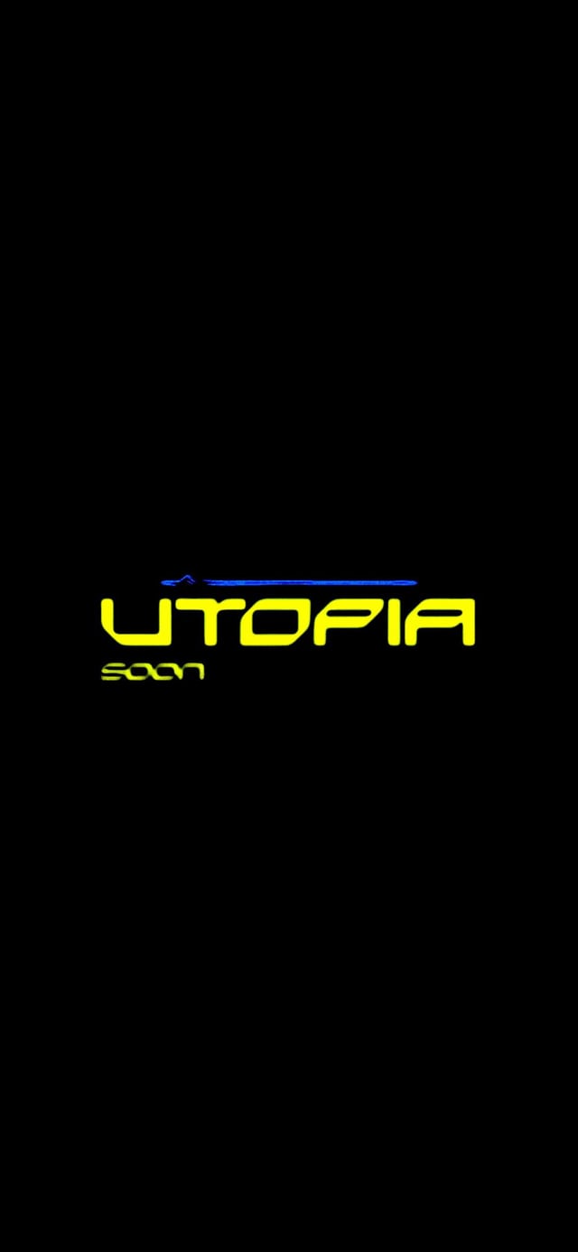 UTOPIA iPhone 12 wallpaper for yall