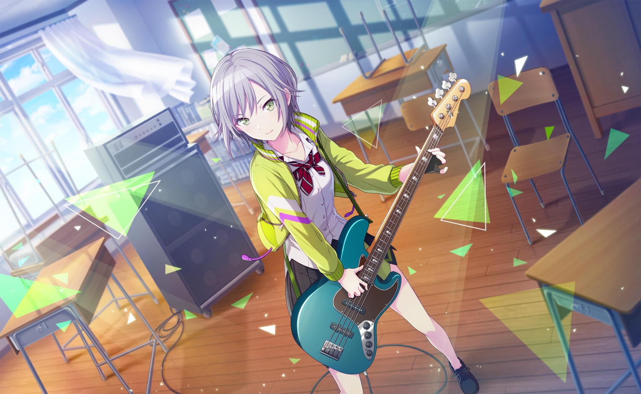 Anyone know what model bass this is?? It's Shiho Hinomori from the game Project Sekai