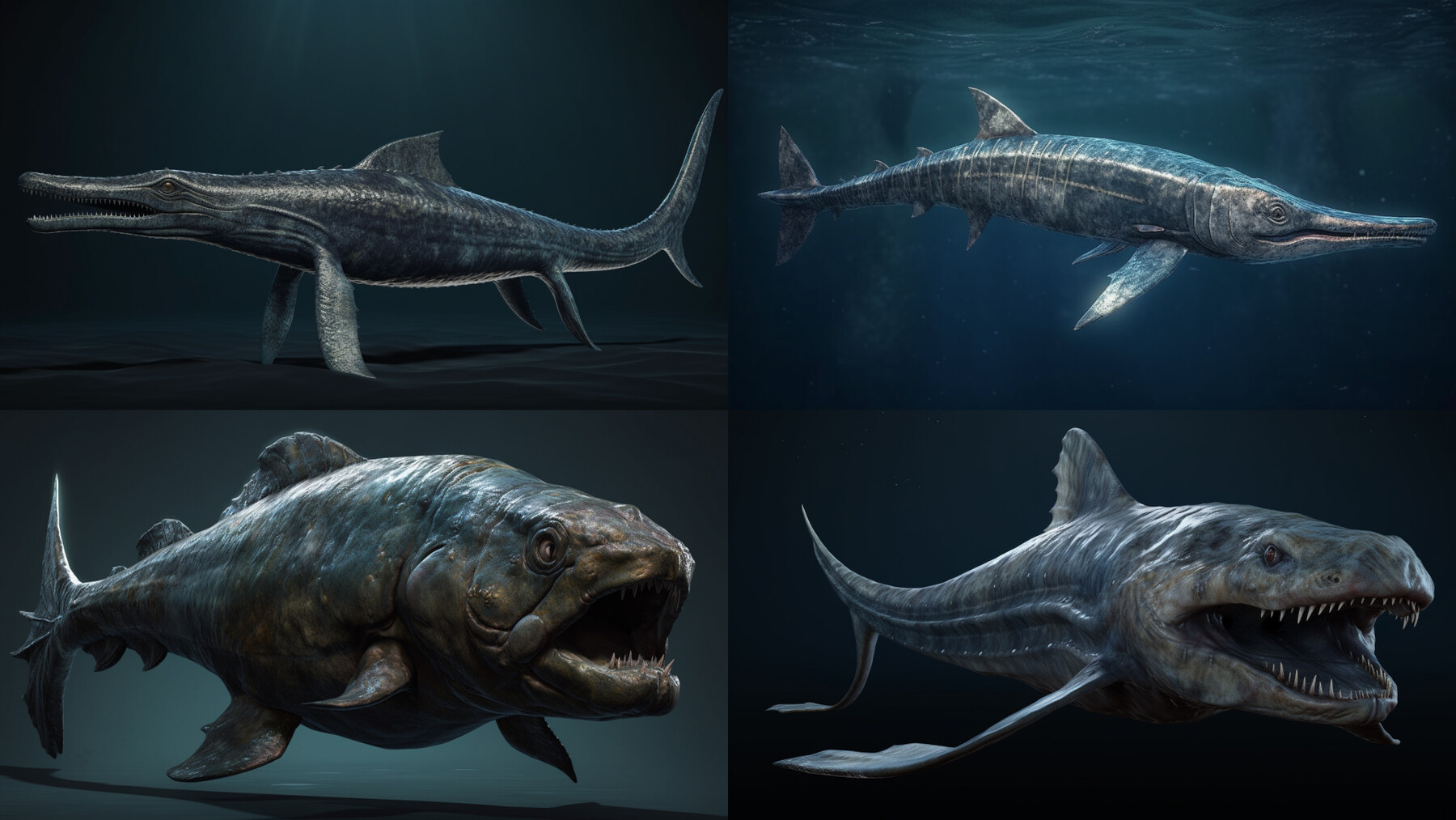 +250 Extinct Animals(Ancient Creatures Vol.02) 4K