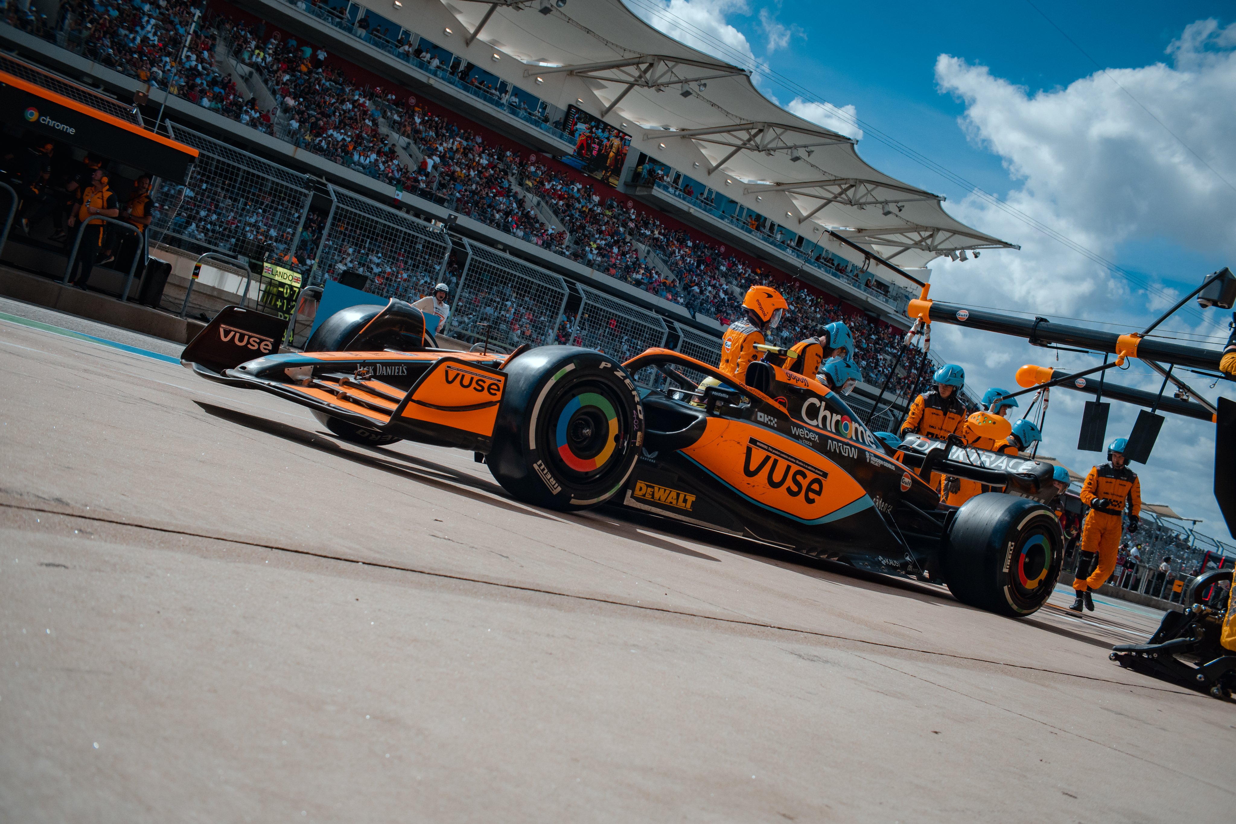 McLaren from the #USGP for your phone, tablet and laptop background