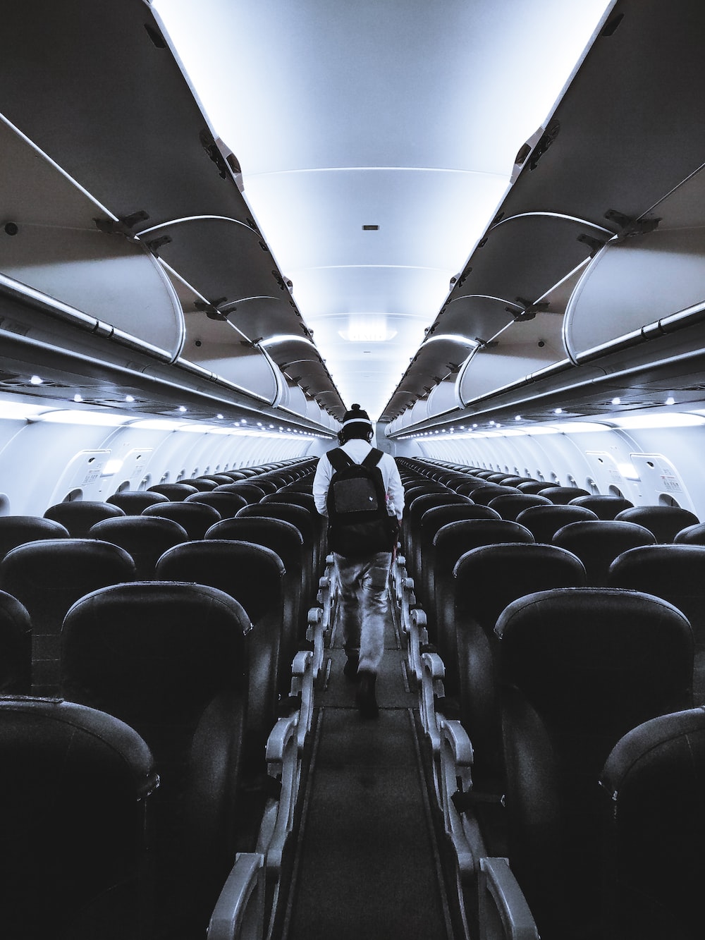 Inside Airplane Picture [HD]. Download Free Image