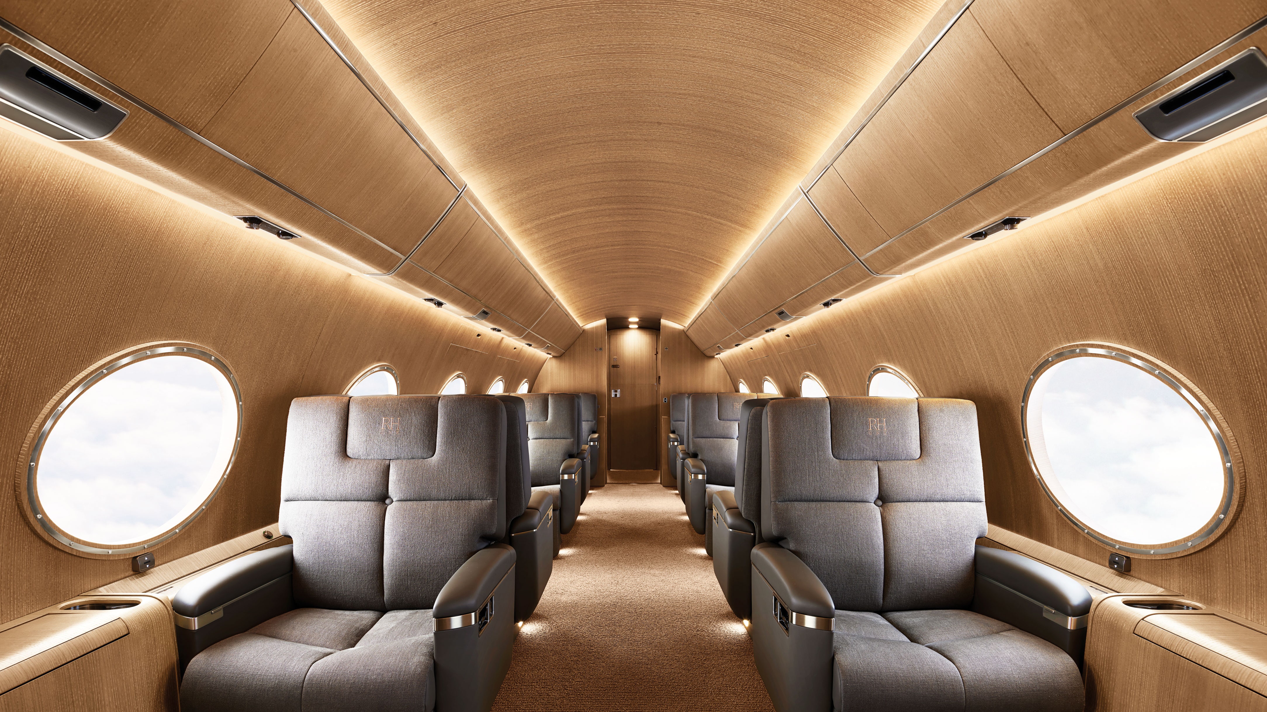 An Inside Look at RH's First Private Charter Jet