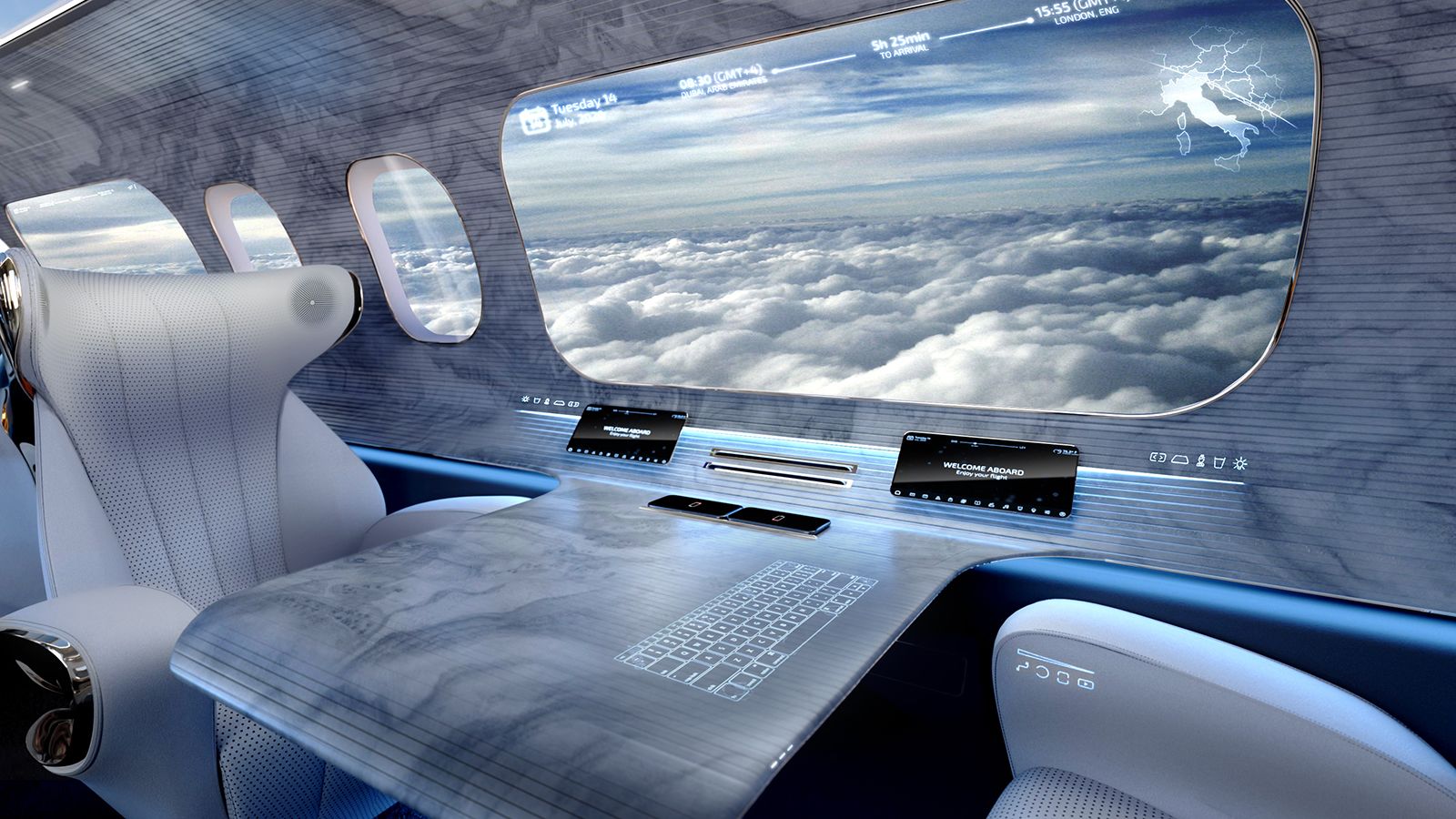 The windowless cabin design that could be the future of air travel