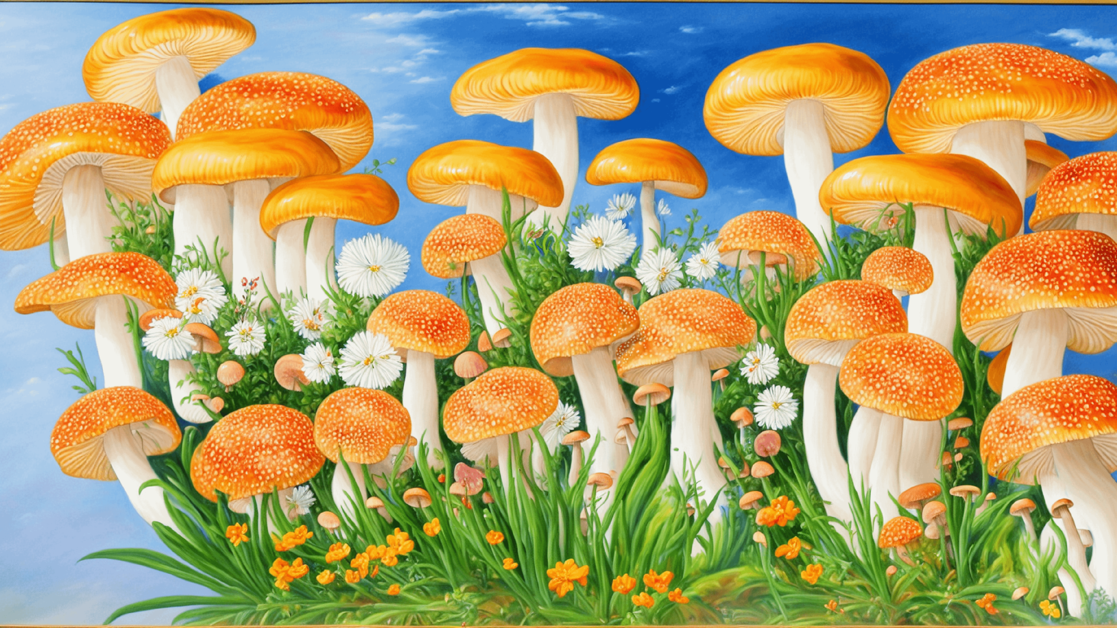 Mushroom Still lifes 4k wallpaper