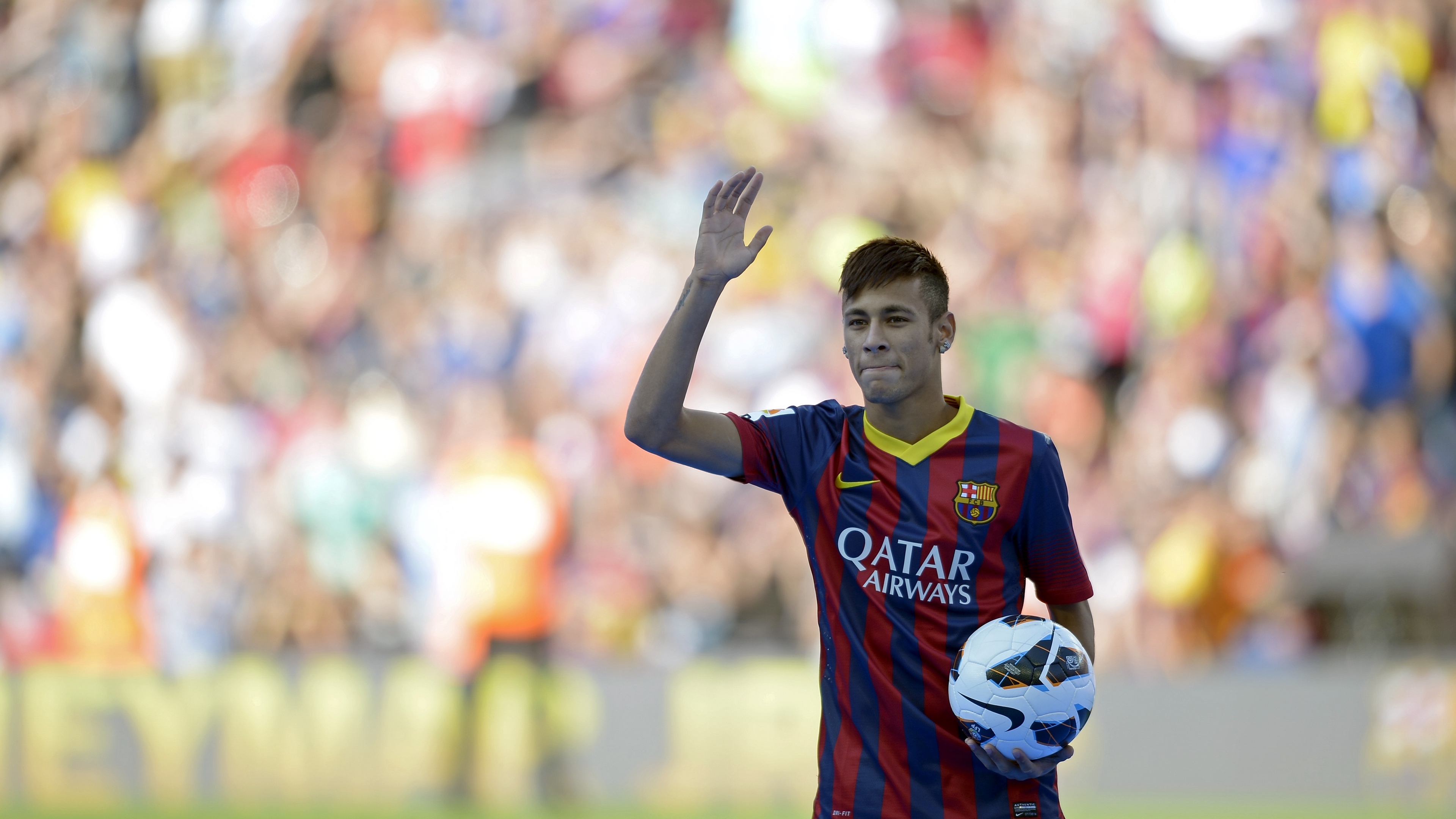 Wallpaper 4k neymar, barcelona, football, sportsman 4k Wallpaper